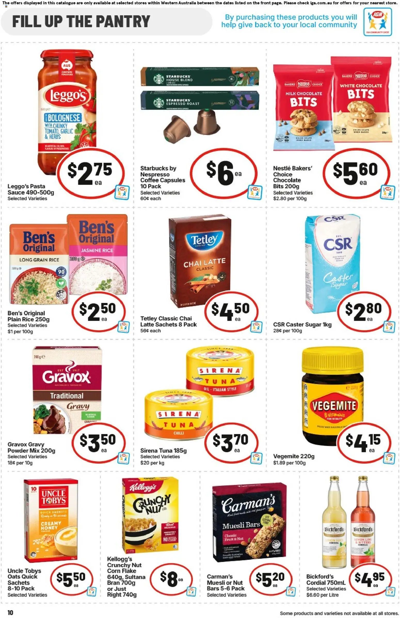 IGA catalogue from 29/07/2026 IGA catalogue WA Medium Metro