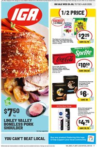IGA catalogue from 29/07/2026 IGA catalogue WA Medium Metro