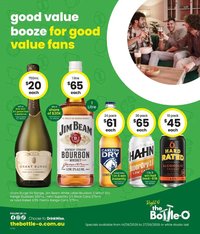 The Bottle-O catalogue from 14/09/2026 Good value booze for good value fans 14/09