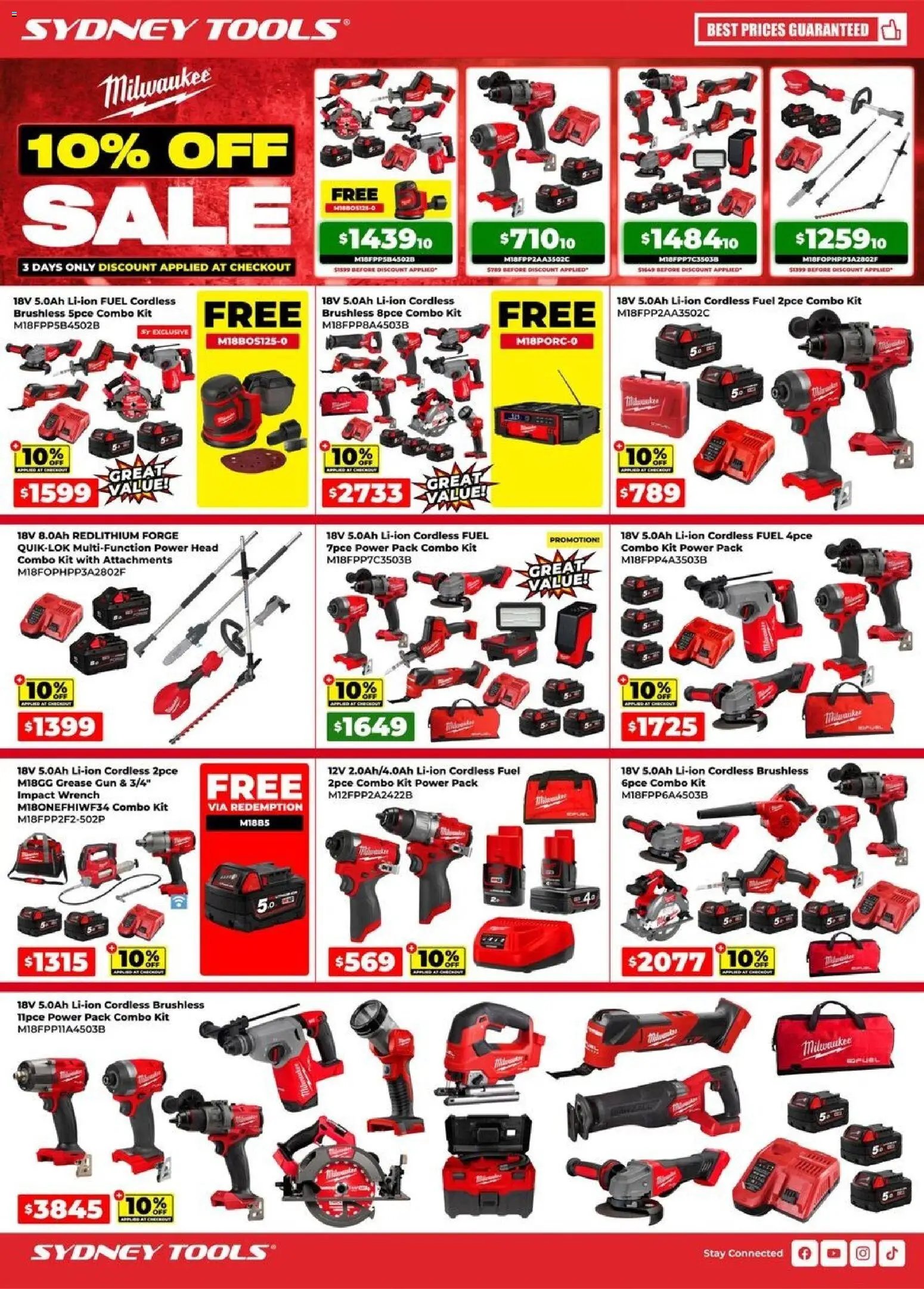 Sydney Tools catalogue from 17/09/2026 Sydney Tools 10% Off Sale