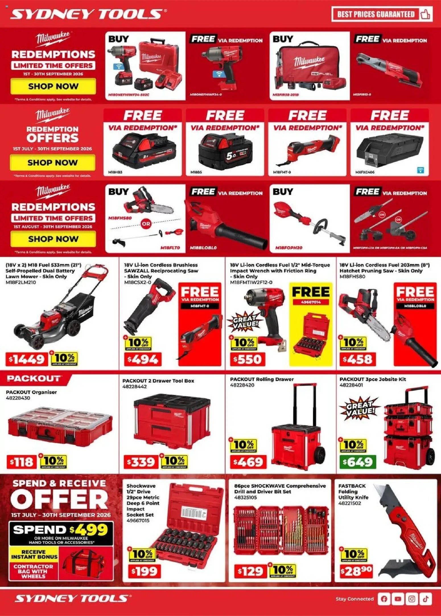 Sydney Tools catalogue from 17/09/2026 Sydney Tools 10% Off Sale