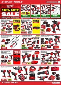 Sydney Tools catalogue from 17/09/2026 Sydney Tools 10% Off Sale