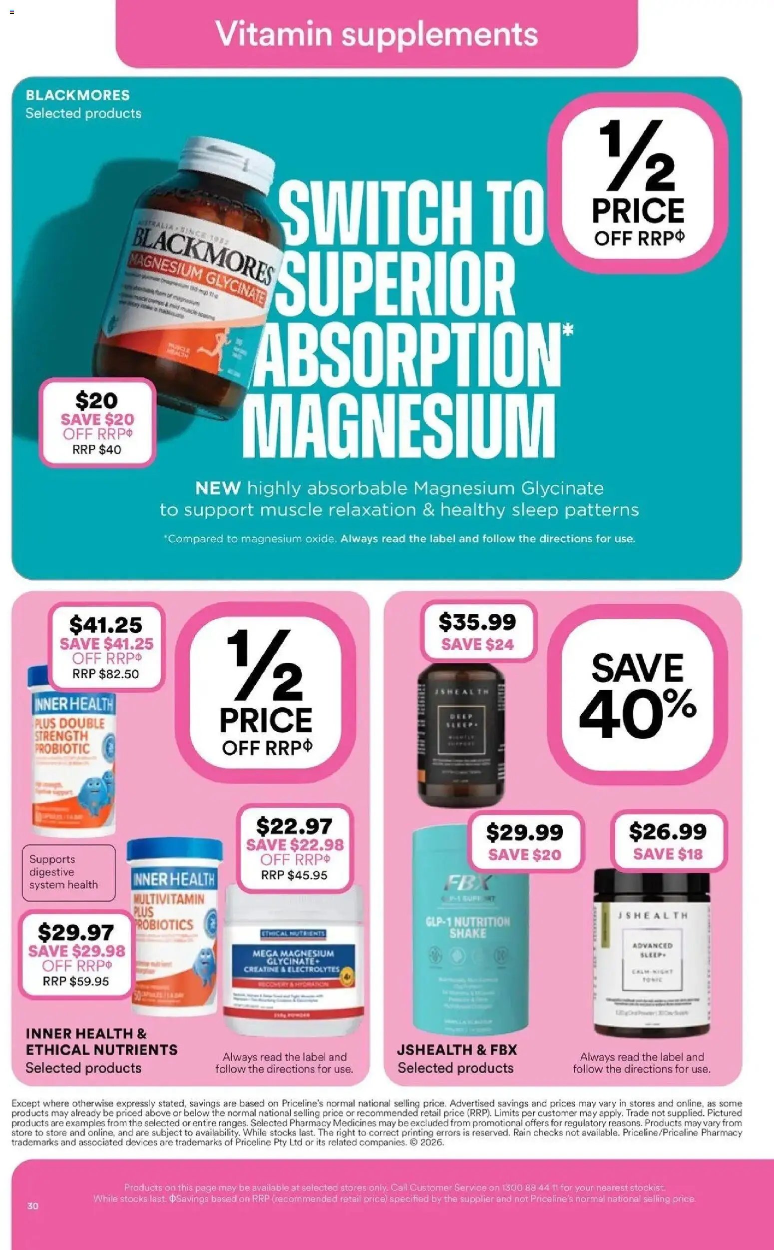 Priceline Pharmacy catalogue Earlville valid from 29/10/2026 - Latest Specials & Offers