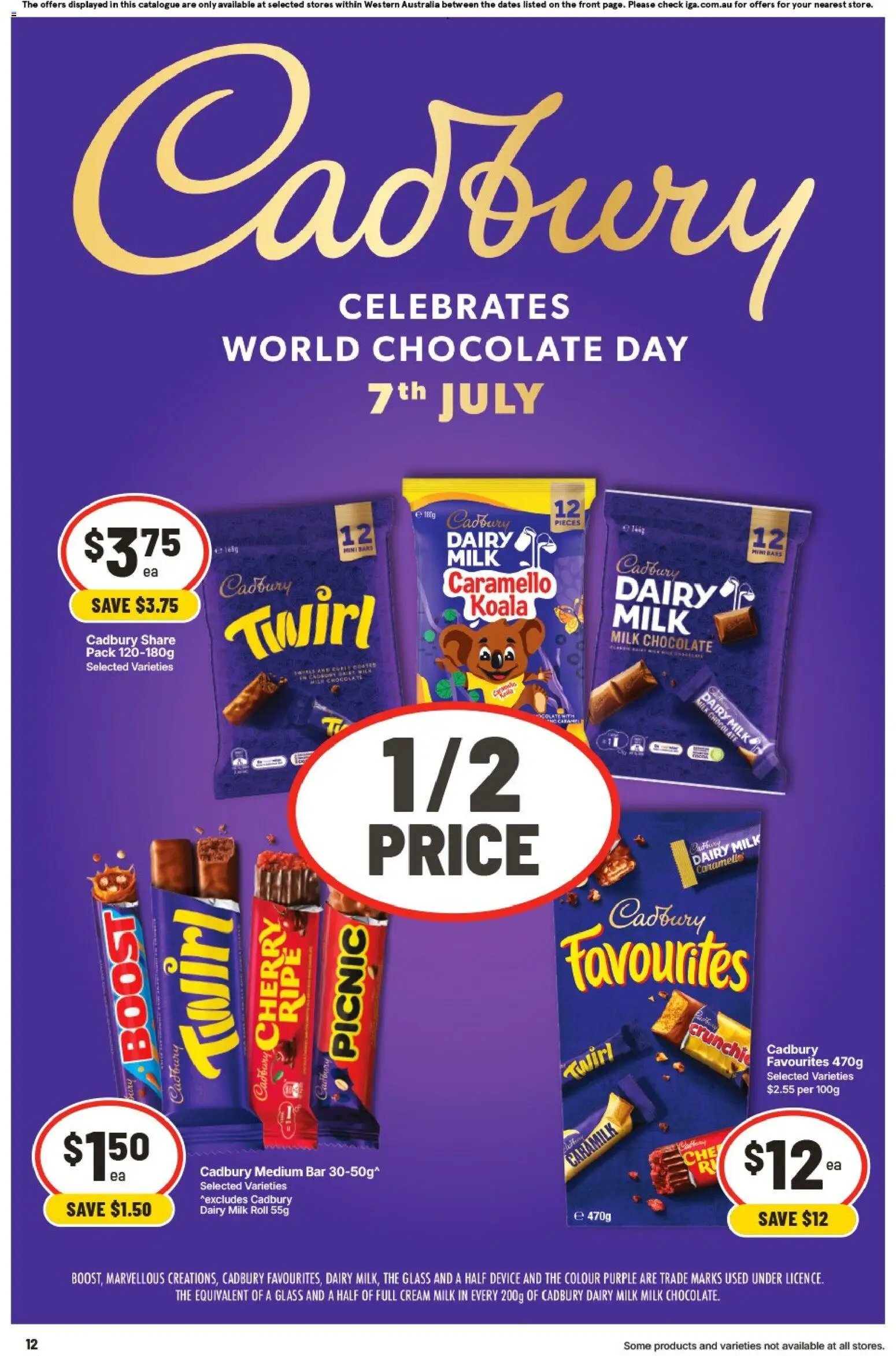IGA catalogue from 01/07/2026 IGA catalogue WA