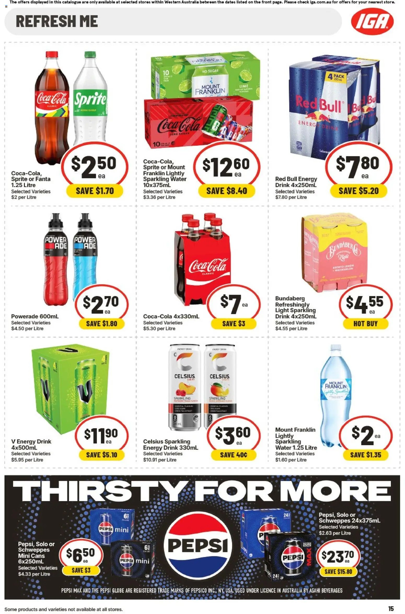 IGA catalogue from 01/07/2026 IGA catalogue WA