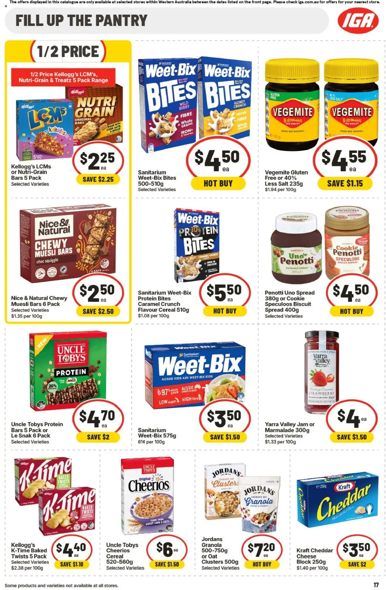 IGA catalogue from 01/07/2026 IGA catalogue WA