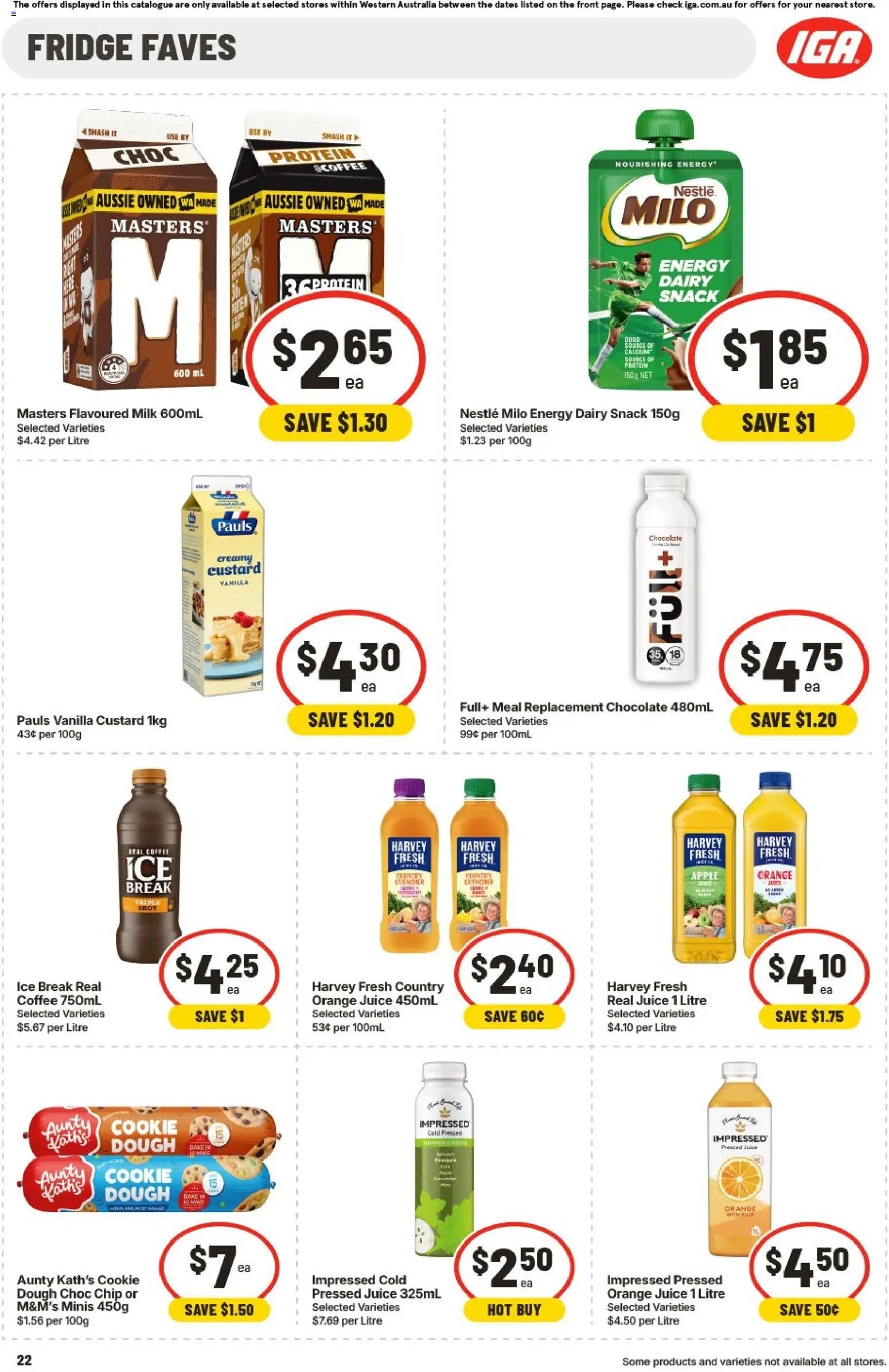 IGA catalogue from 01/07/2026 IGA catalogue WA