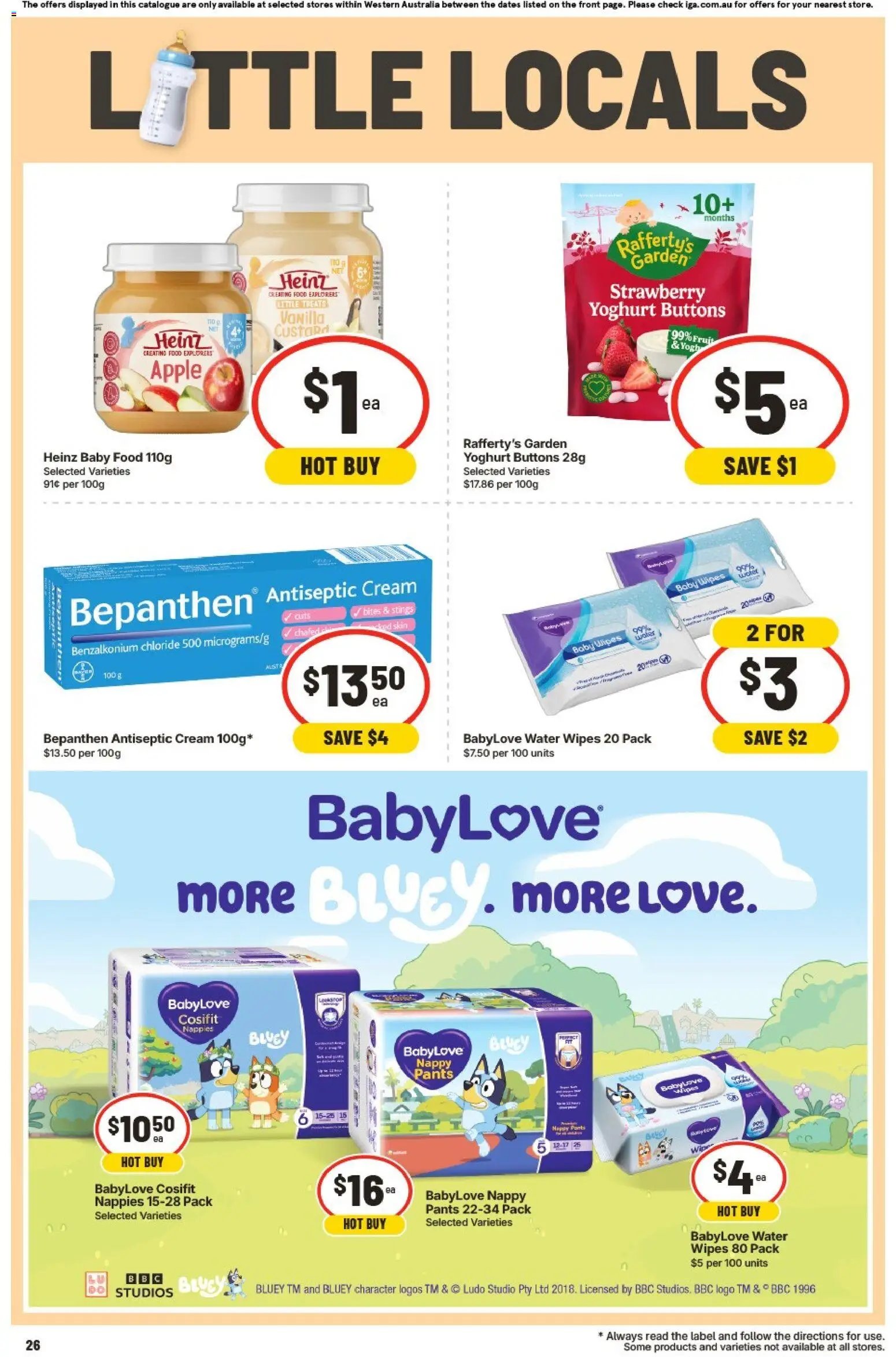IGA catalogue from 01/07/2026 IGA catalogue WA