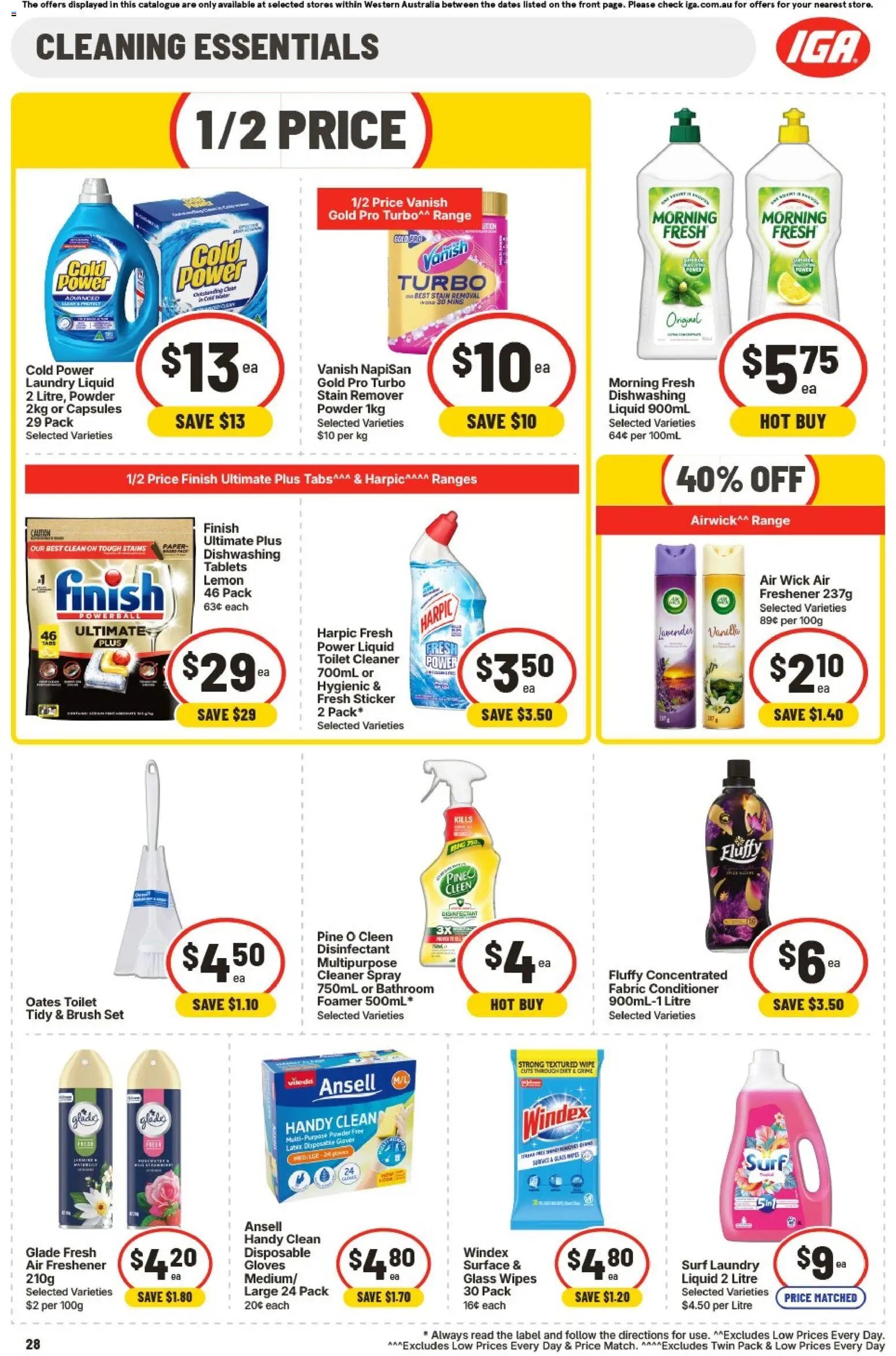 IGA catalogue from 01/07/2026 IGA catalogue WA
