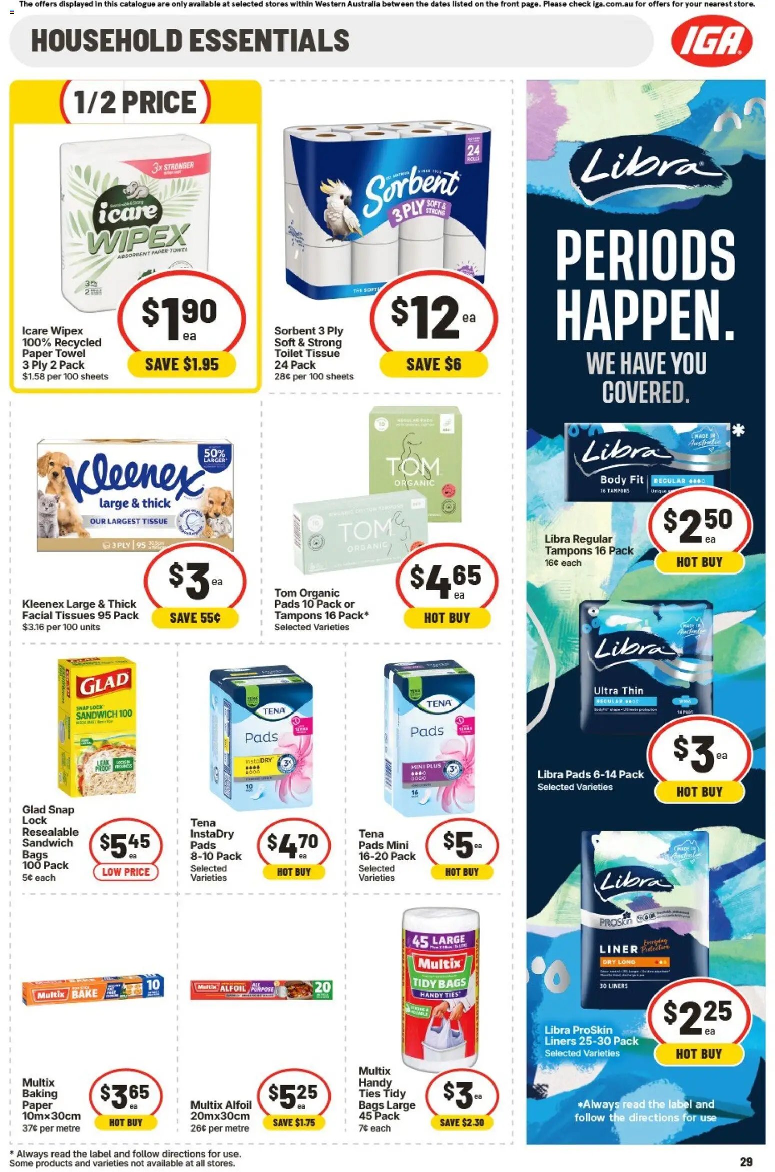 IGA catalogue from 01/07/2026 IGA catalogue WA