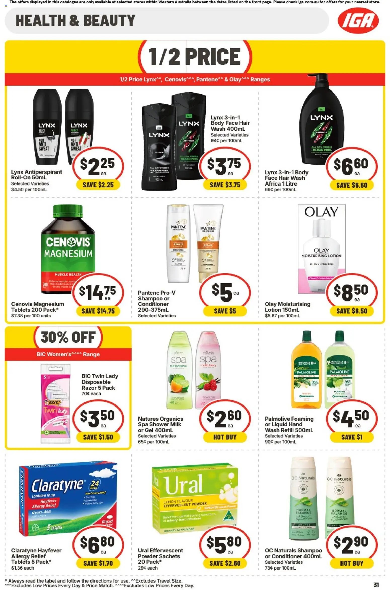IGA catalogue from 01/07/2026 IGA catalogue WA
