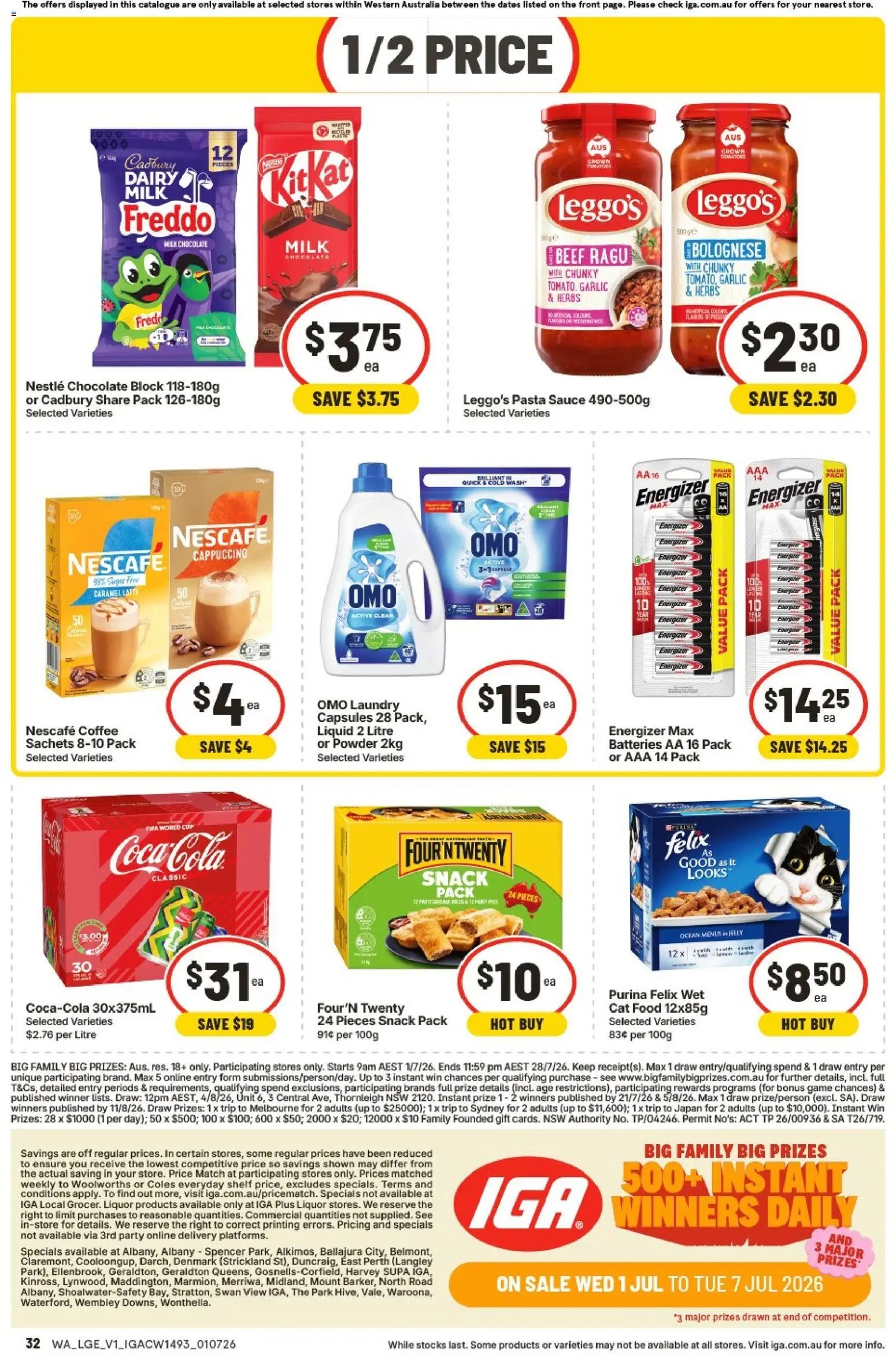 IGA catalogue from 01/07/2026 IGA catalogue WA