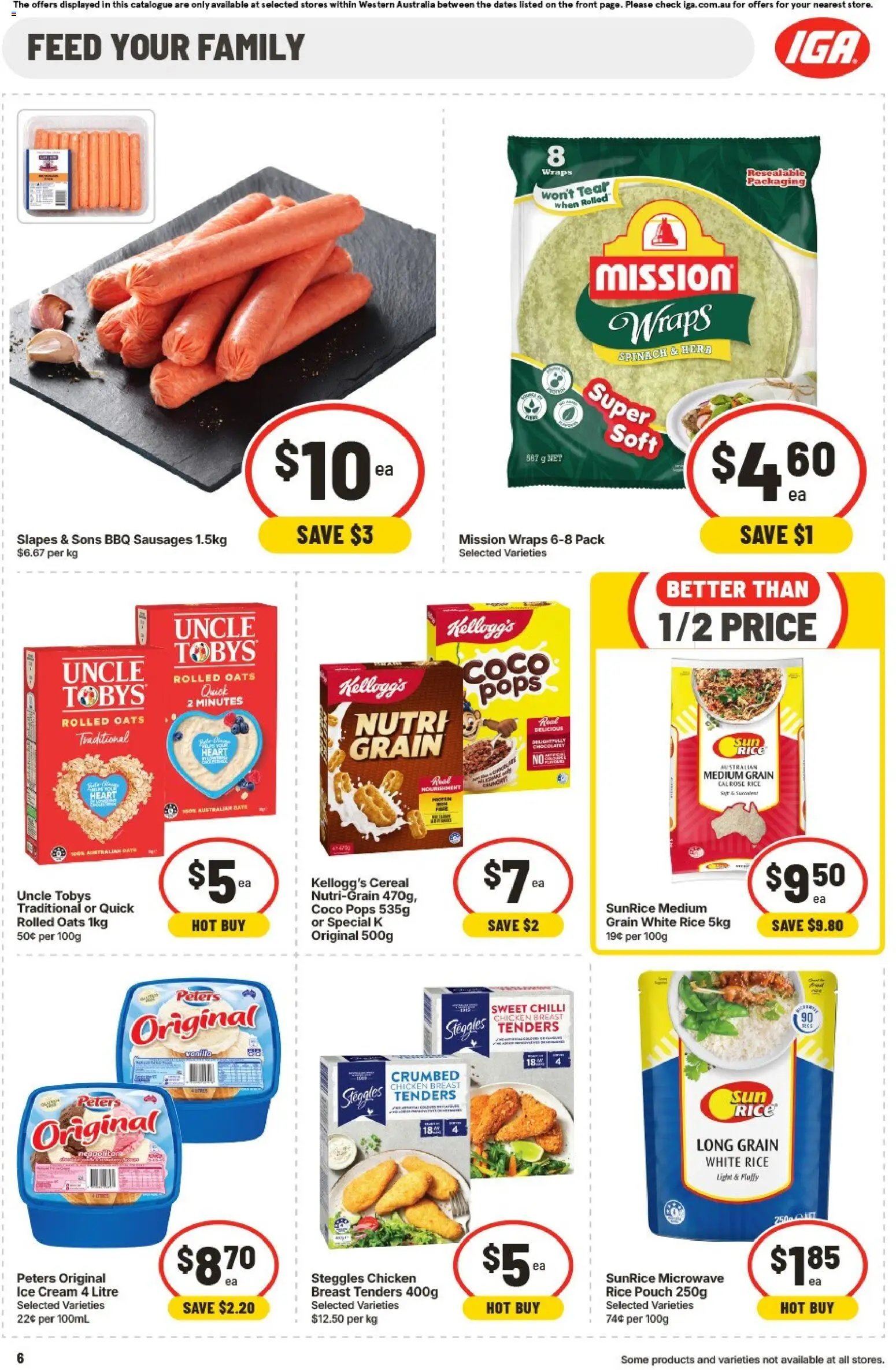 IGA catalogue from 01/07/2026 IGA catalogue WA