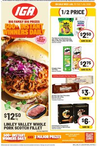 IGA catalogue from 01/07/2026 IGA catalogue WA