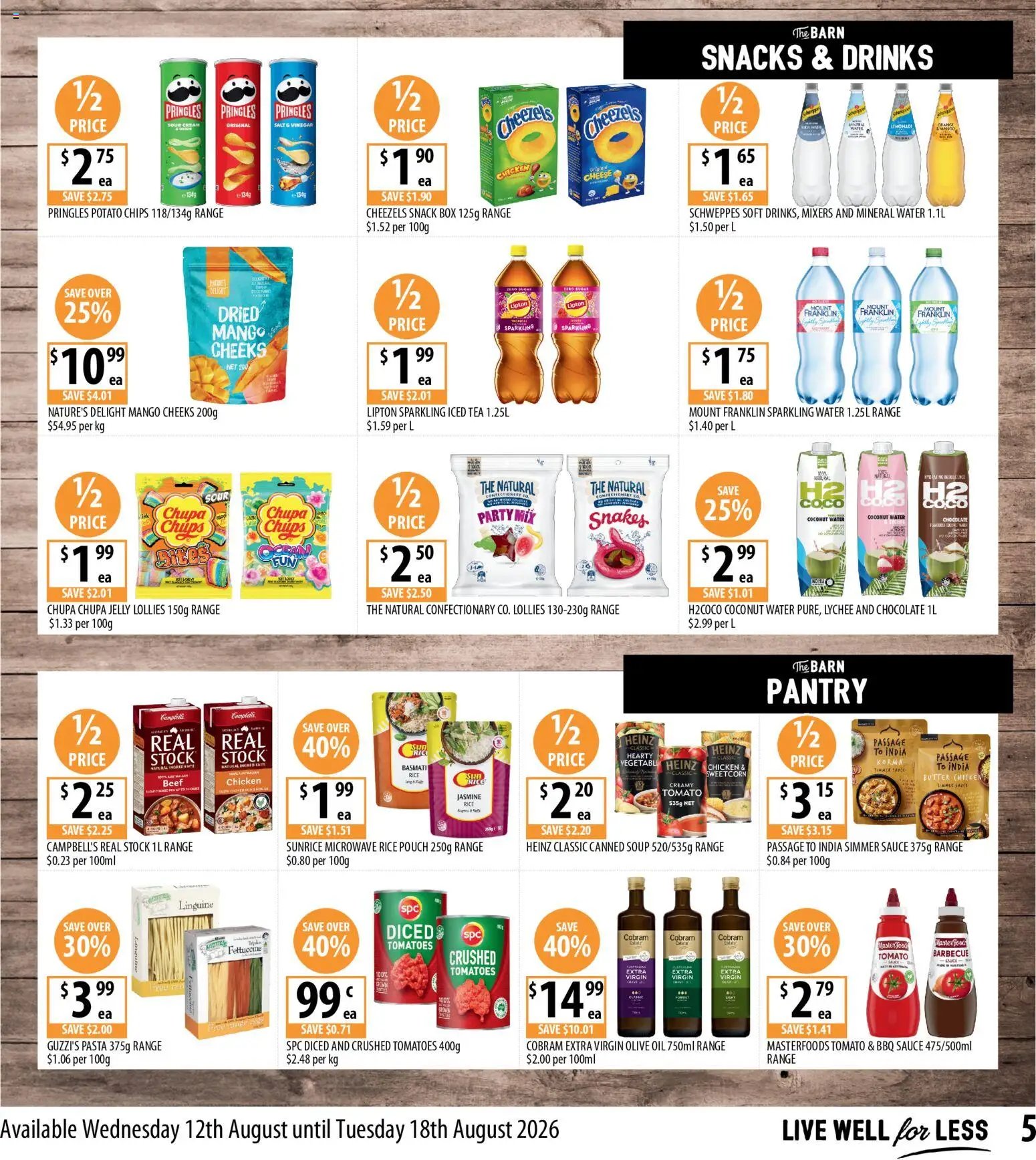 Supabarn catalogue from 12/08/2026 Supabarn catalogue