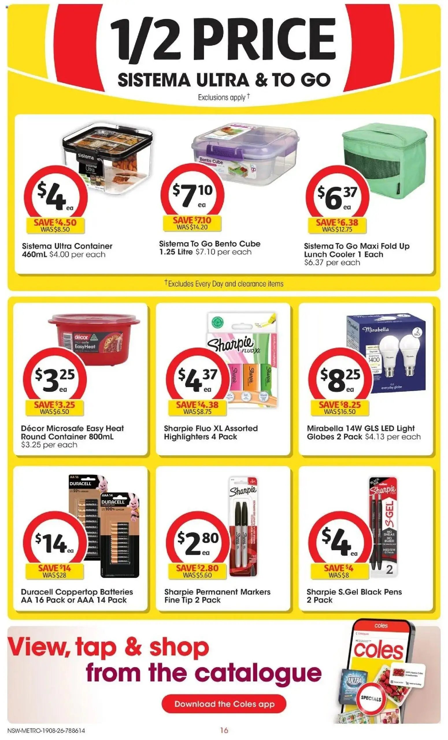 Coles catalogue from 19/08/2026 Coles catalogue