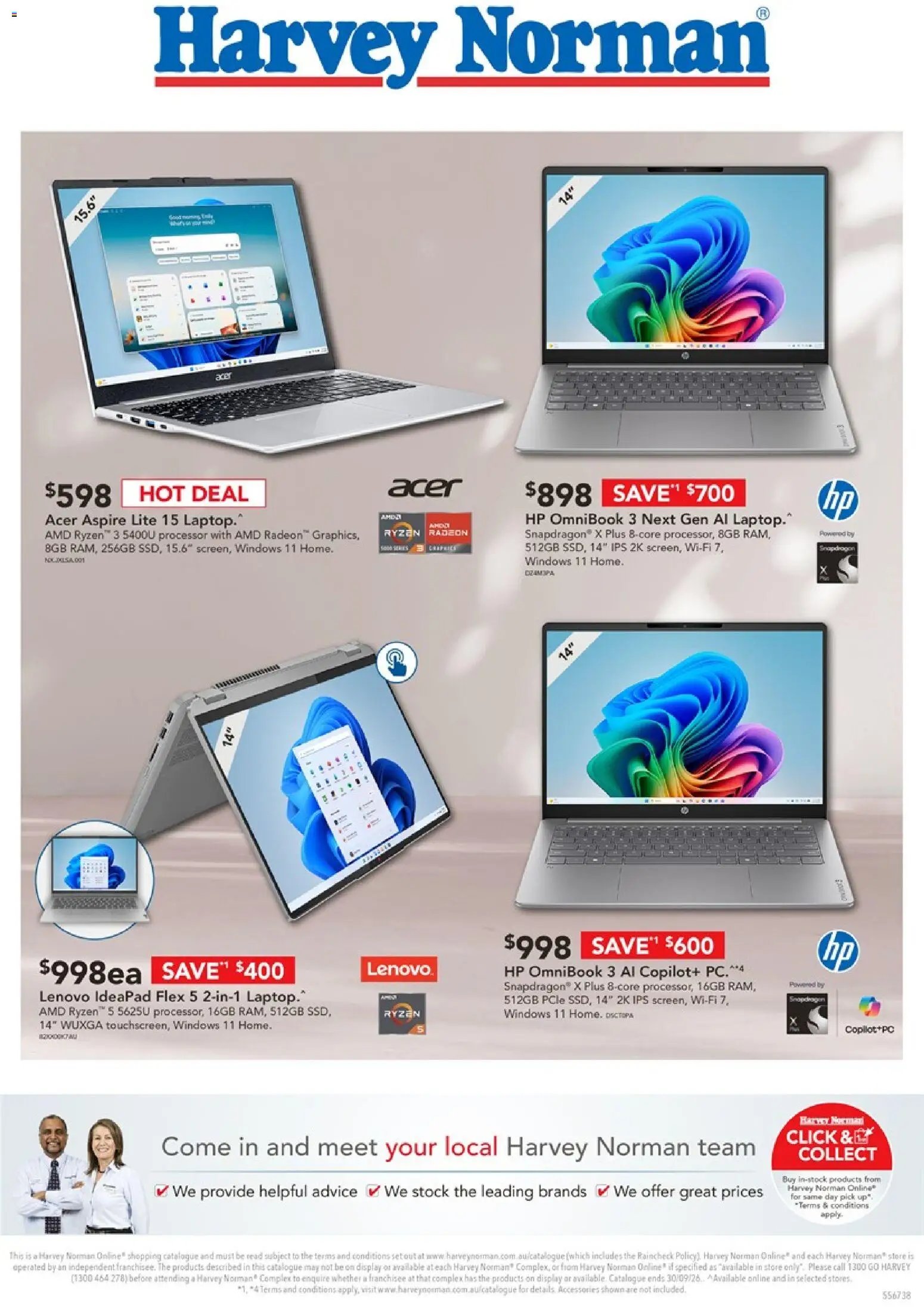 Harvey Norman catalogue from 22/09/2026 Harvey Norman The Latest Laptop Deals