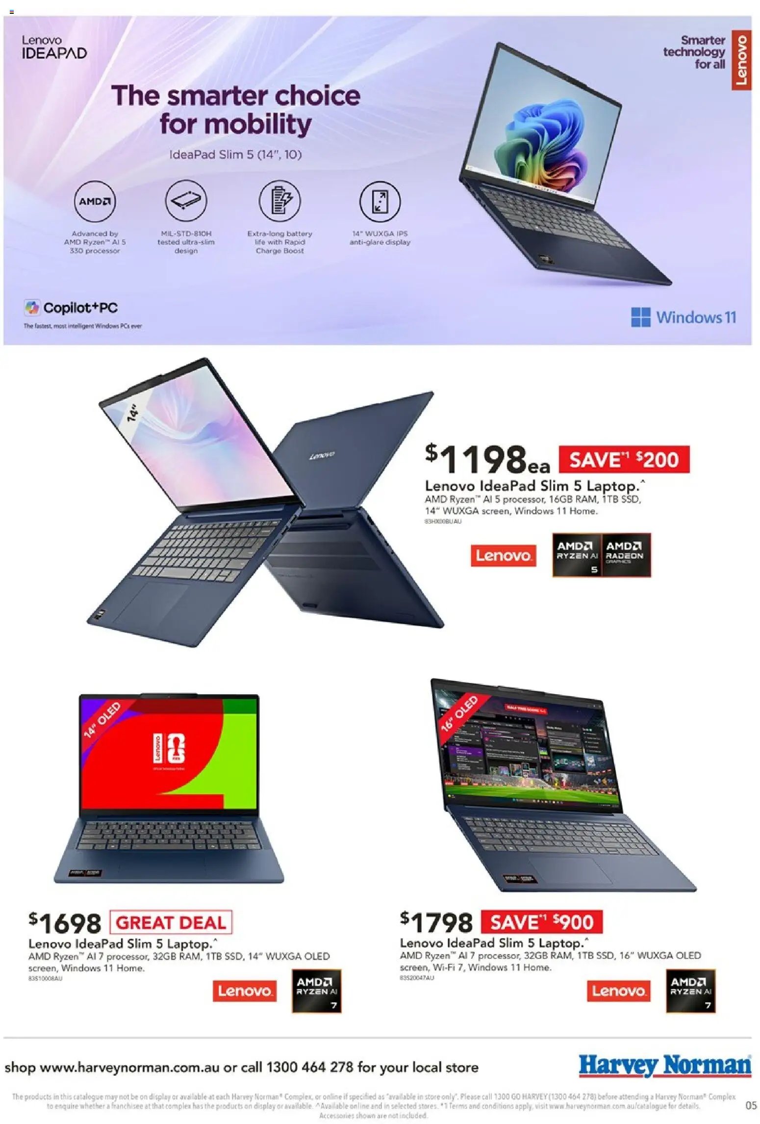 Harvey Norman catalogue from 22/09/2026 Harvey Norman The Latest Laptop Deals