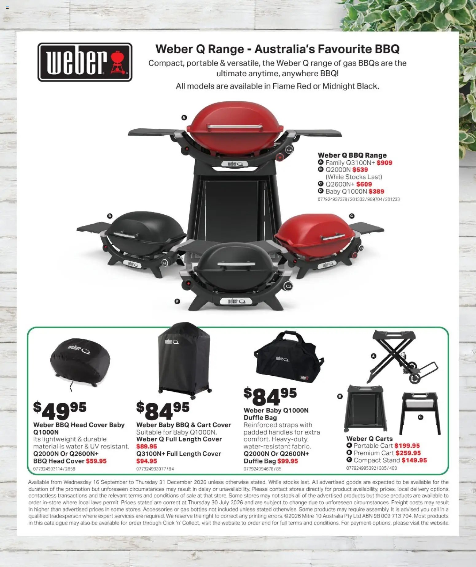Mitre 10 catalogue from 16/09/2026 Mitre 10 The Outdoor Edit