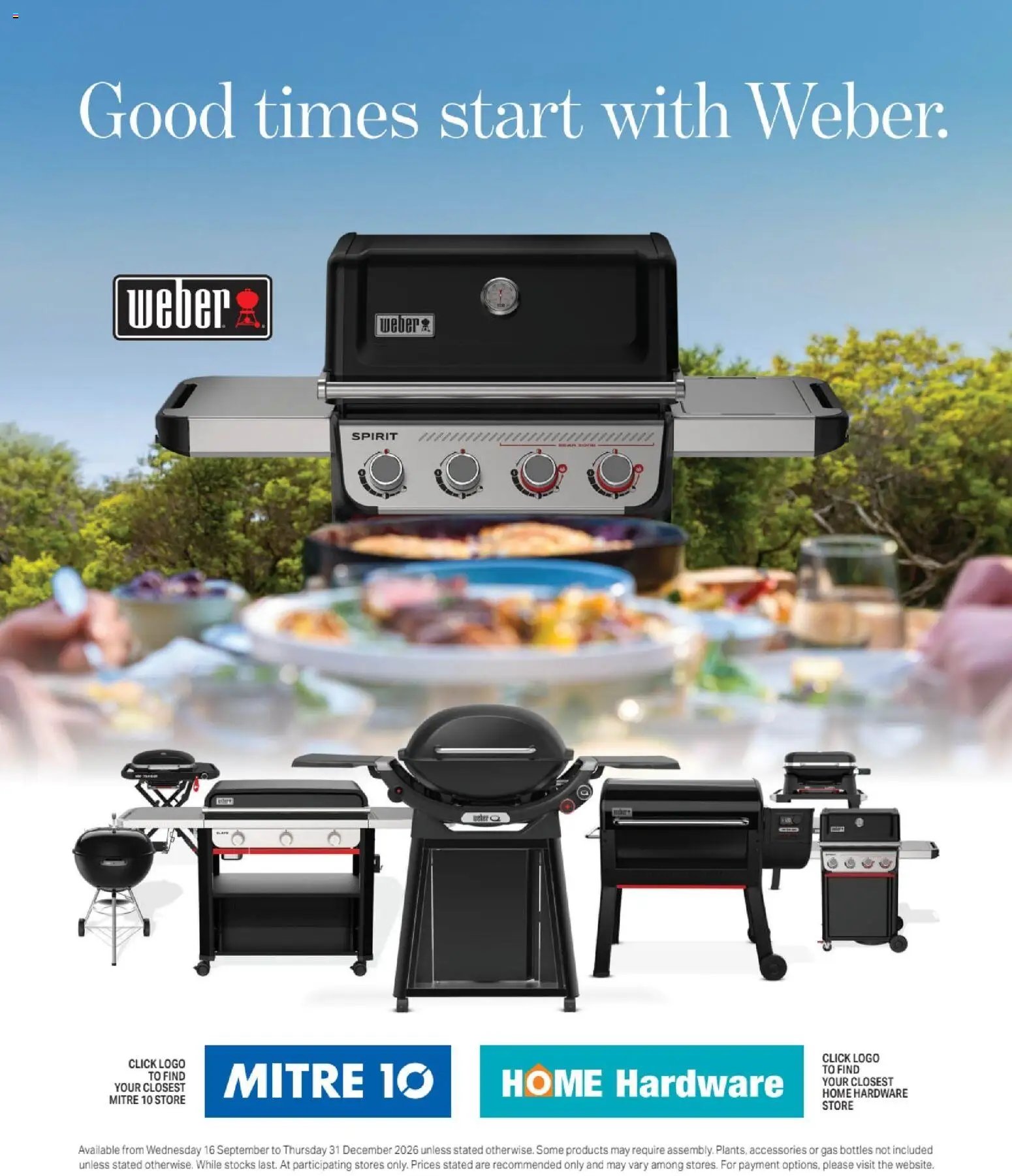 Mitre 10 catalogue from 16/09/2026 Mitre 10 The Outdoor Edit