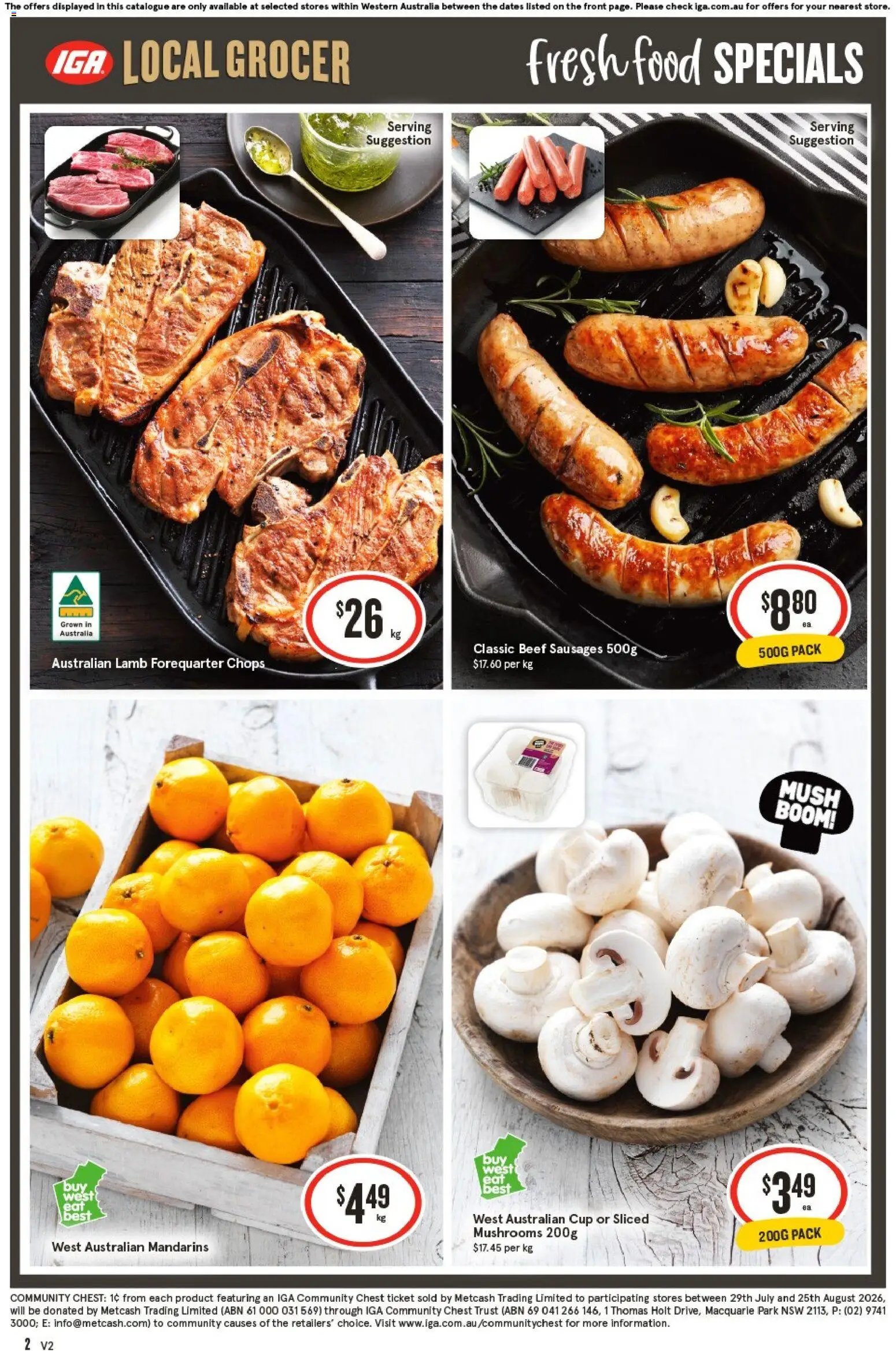 IGA catalogue from 29/07/2026 IGA Local Grocer NT/WA