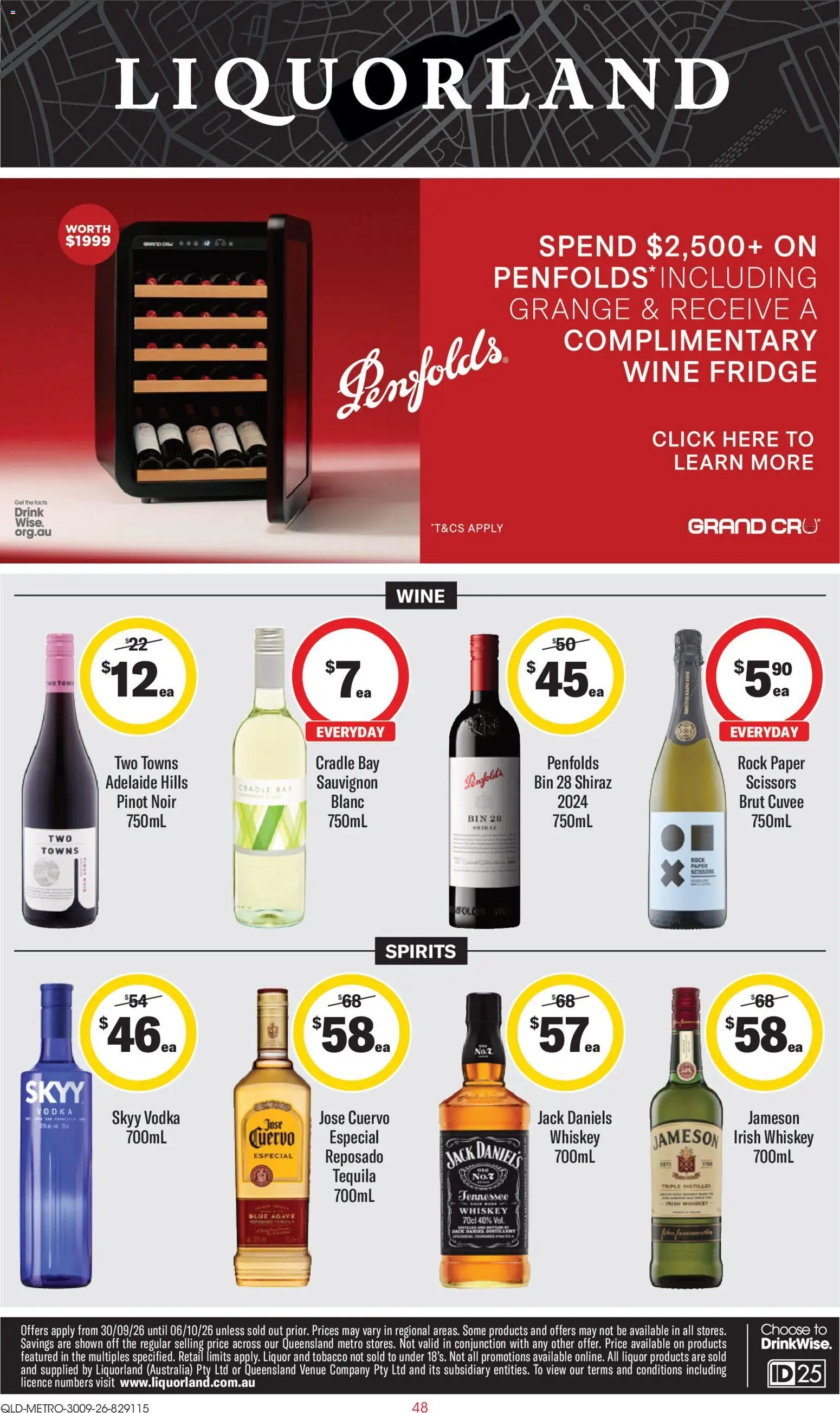 Liquorland catalogue from 30/09/2026 Liquorland catalogue QLD