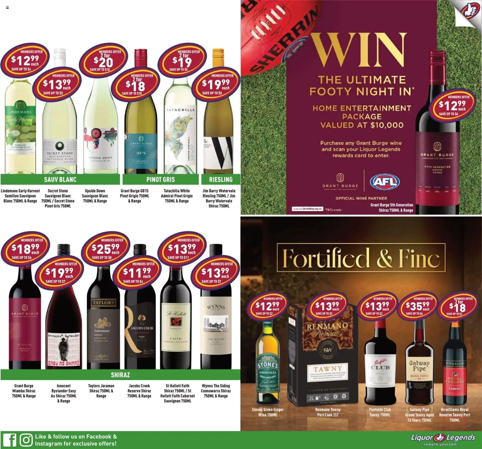 Liquor Legends catalogue from 01/07/2026 Liquor Legends catalogue Capalaba