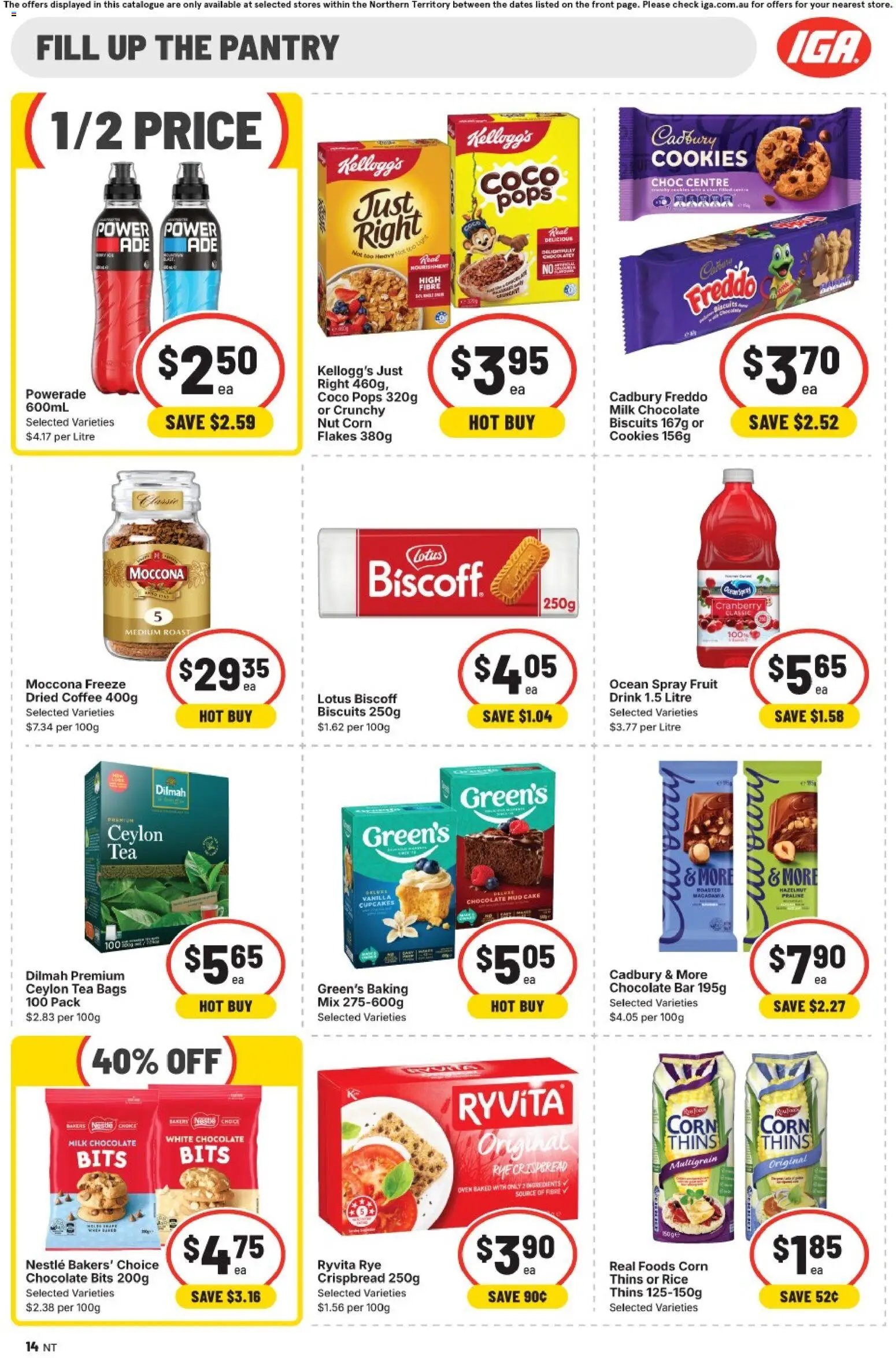 IGA catalogue from 15/07/2026 IGA catalogue NT