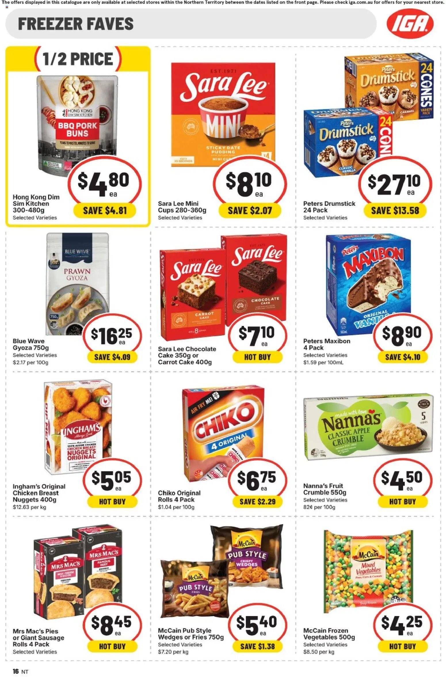 IGA catalogue from 15/07/2026 IGA catalogue NT