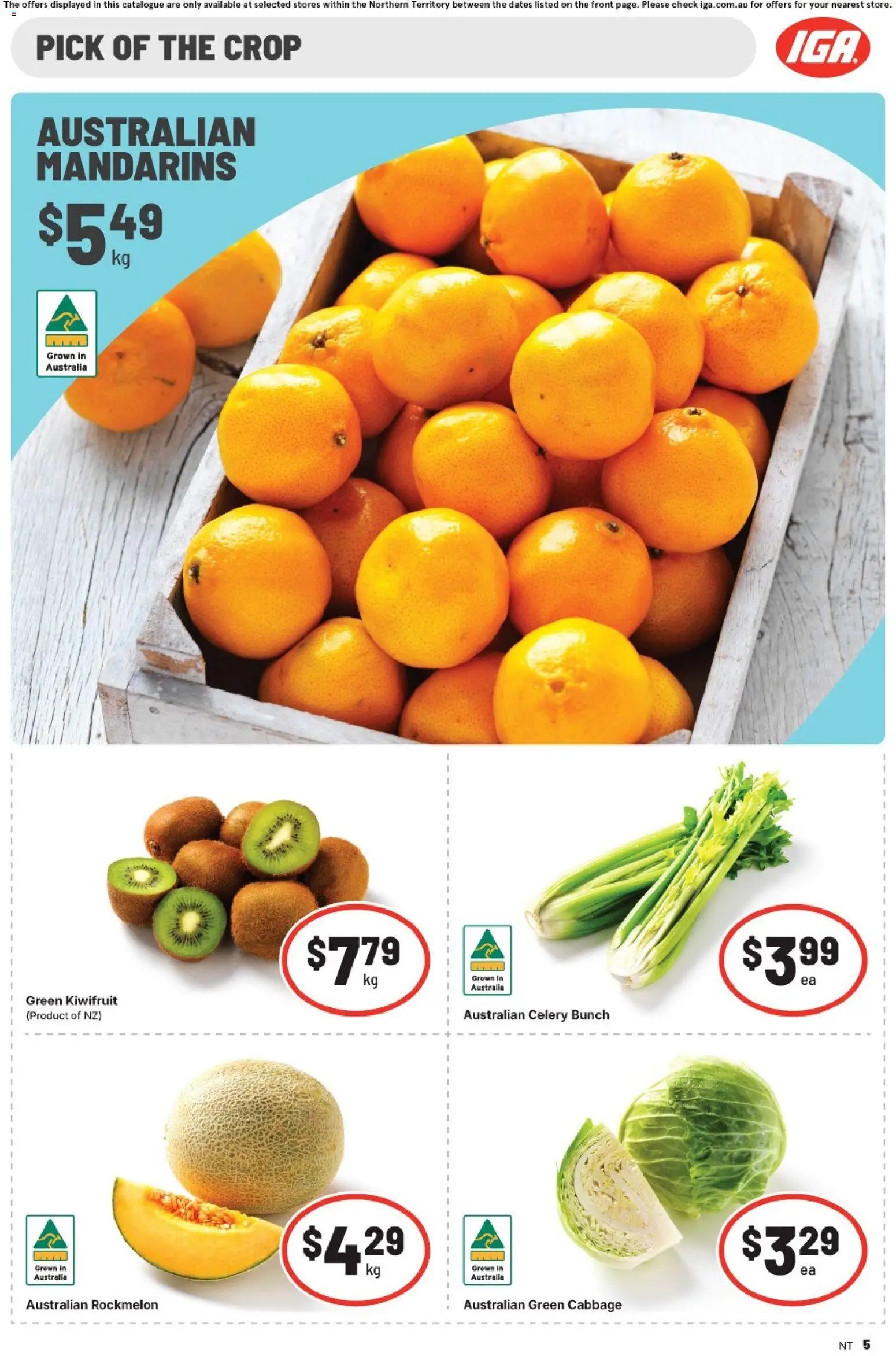 IGA catalogue from 15/07/2026 IGA catalogue NT