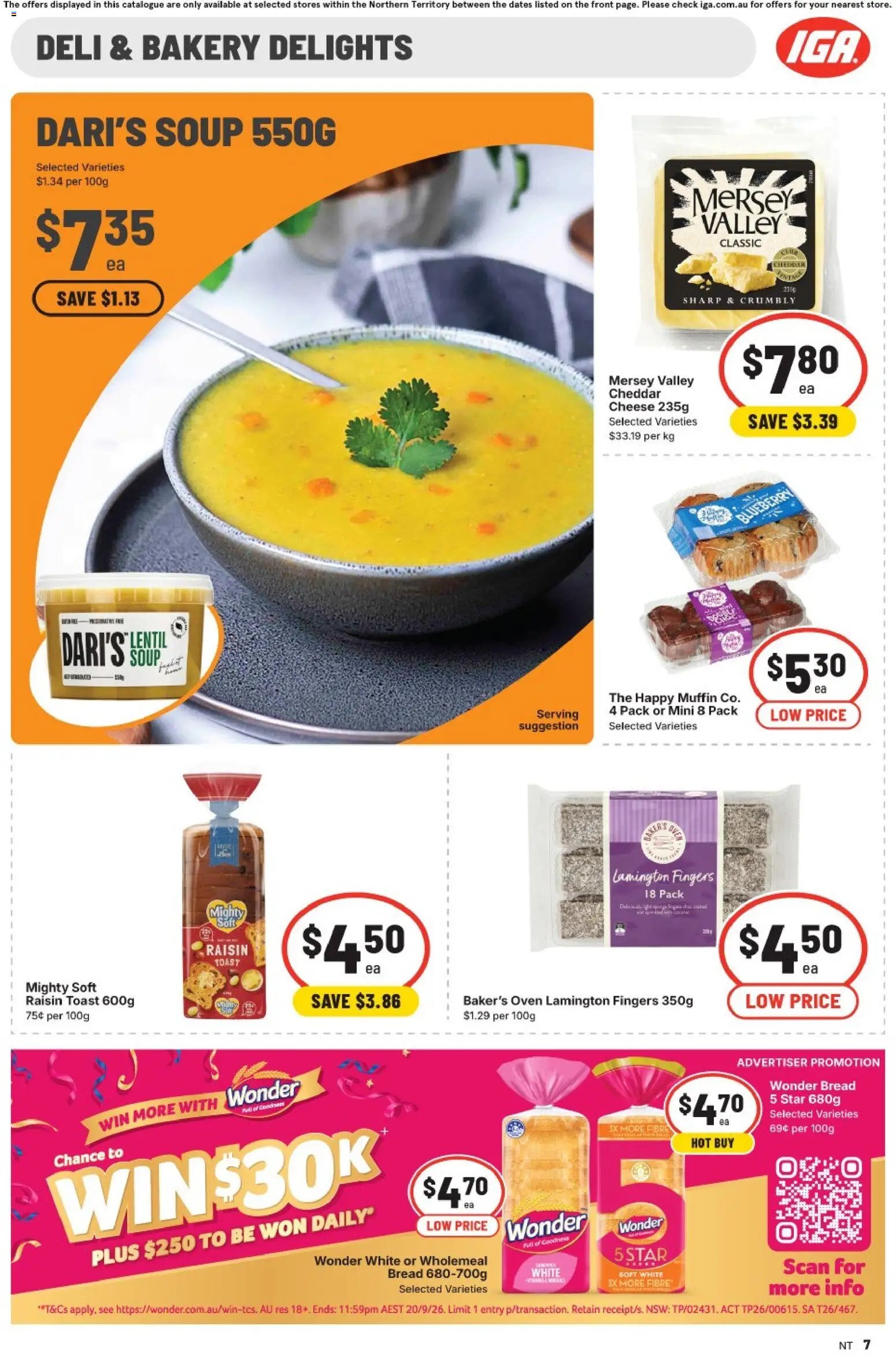 IGA catalogue from 15/07/2026 IGA catalogue NT