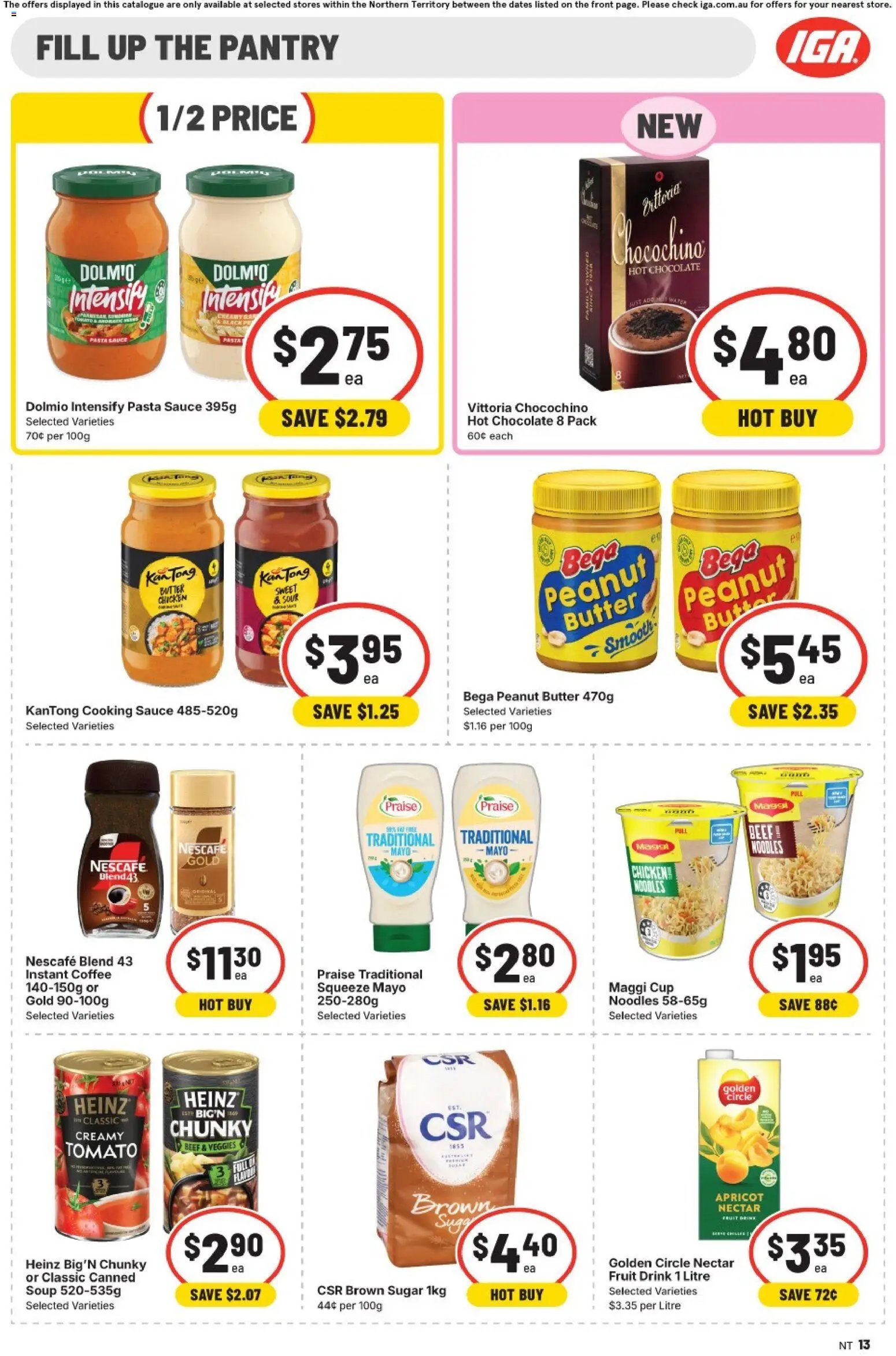 IGA catalogue from 15/07/2026 IGA catalogue NT