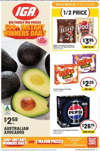 IGA catalogue from 15/07/2026 IGA catalogue NT