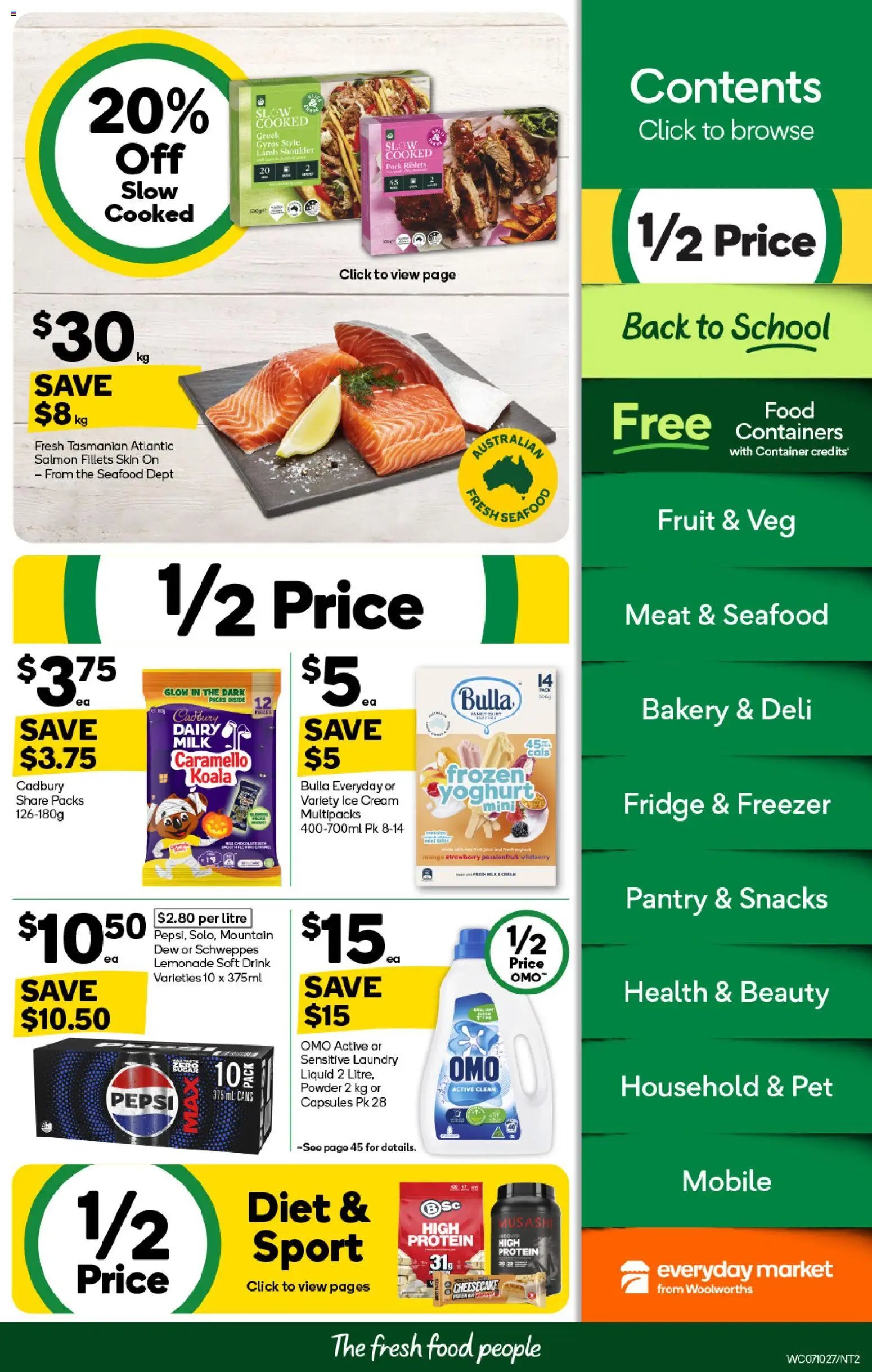 Woolworths catalogue from 07/10/2026 Woolworths catalogue NT