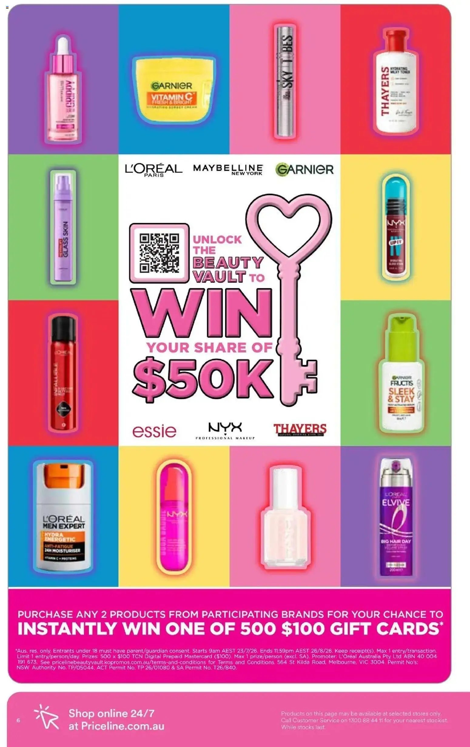 Priceline Pharmacy catalogue from 13/08/2026 Priceline Pharmacy catalogue Sydney