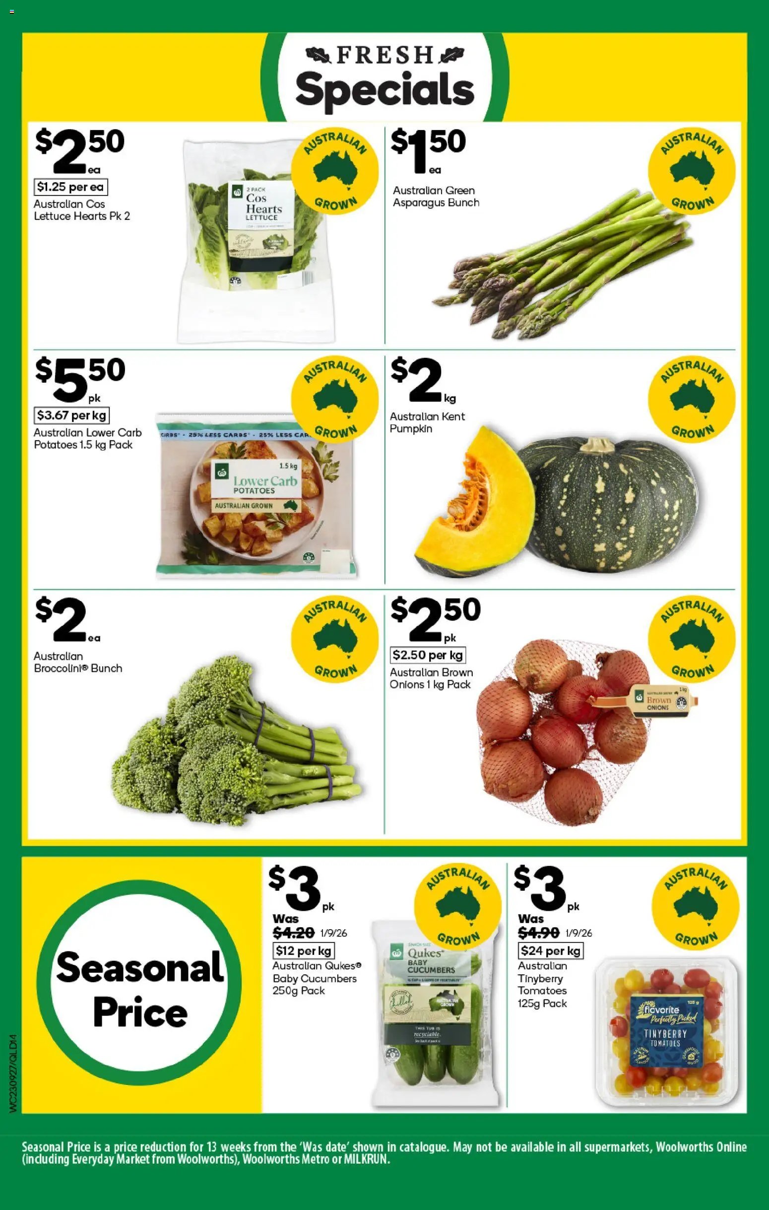 Woolworths catalogue from 23/09/2026 Woolworths catalogue QLD