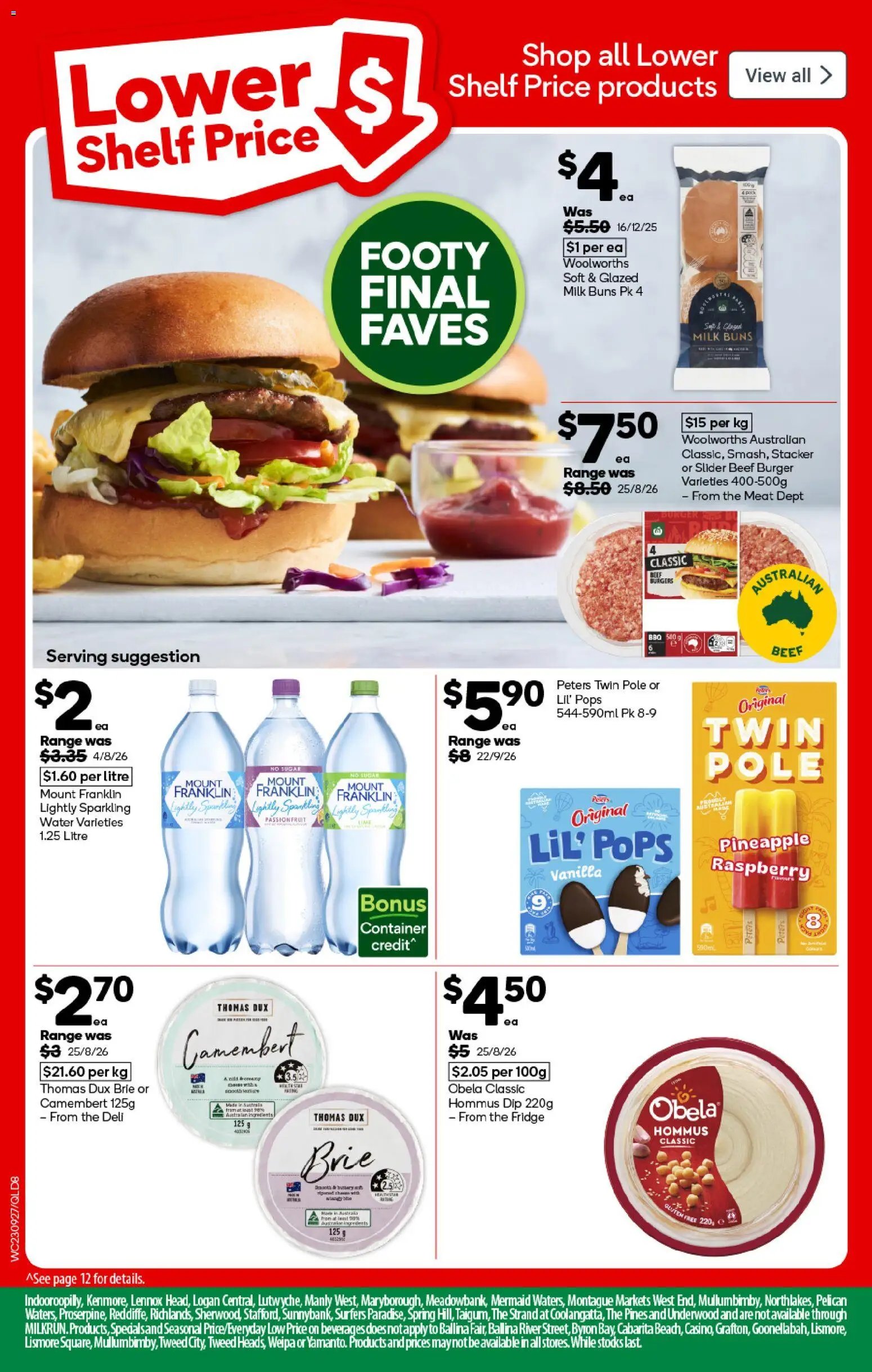 Woolworths catalogue from 23/09/2026 Woolworths catalogue QLD