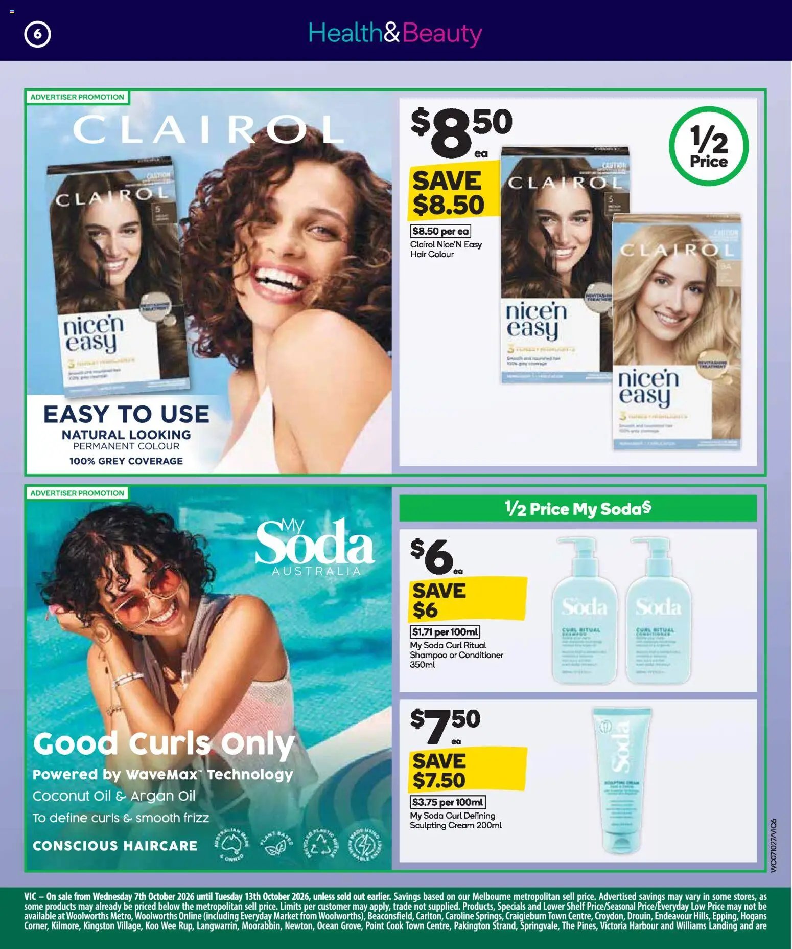 Woolworths catalogue from 07/10/2026 Woolworths Spring Health & Beauty Catalogue VIC