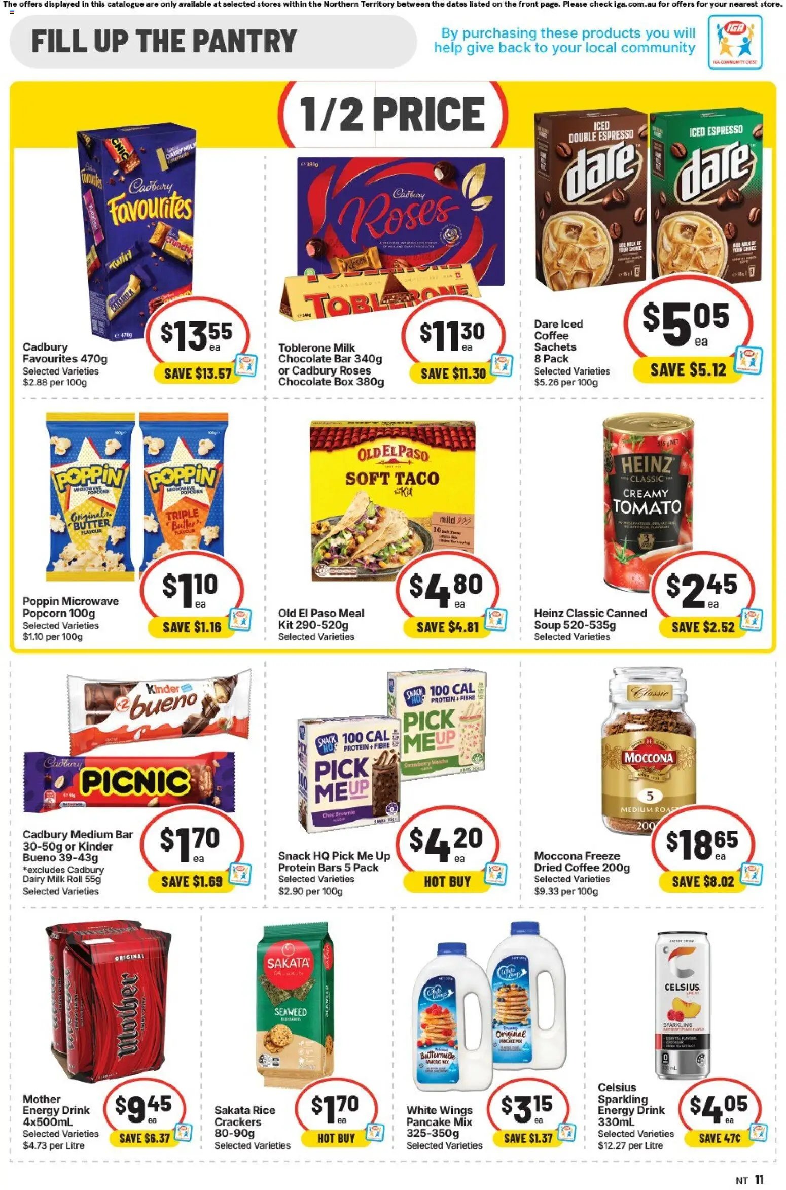 IGA catalogue from 29/07/2026 IGA catalogue NT