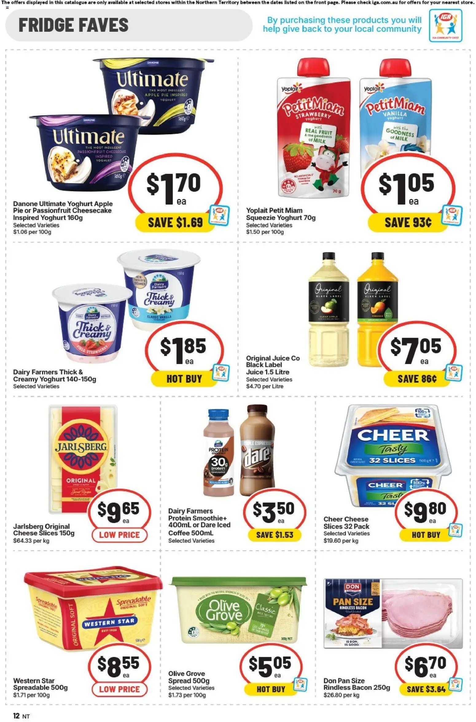 IGA catalogue from 29/07/2026 IGA catalogue NT