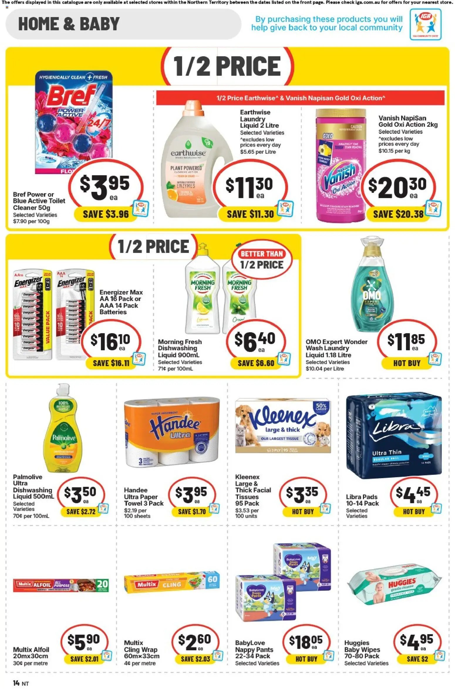 IGA catalogue from 29/07/2026 IGA catalogue NT
