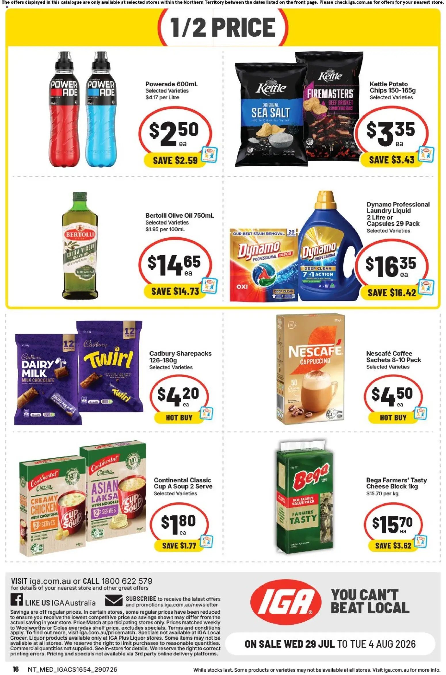 IGA catalogue from 29/07/2026 IGA catalogue NT