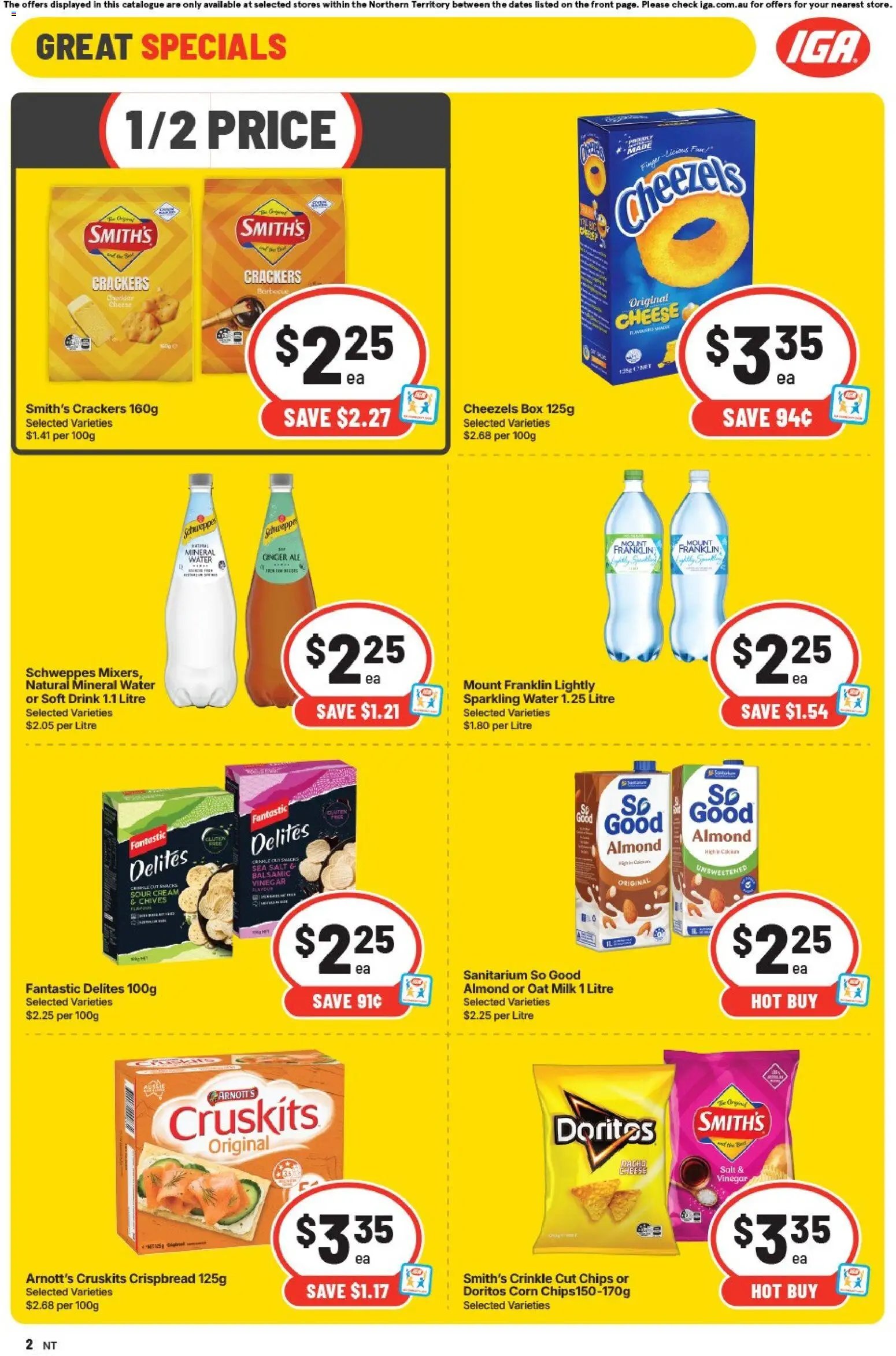 IGA catalogue from 29/07/2026 IGA catalogue NT
