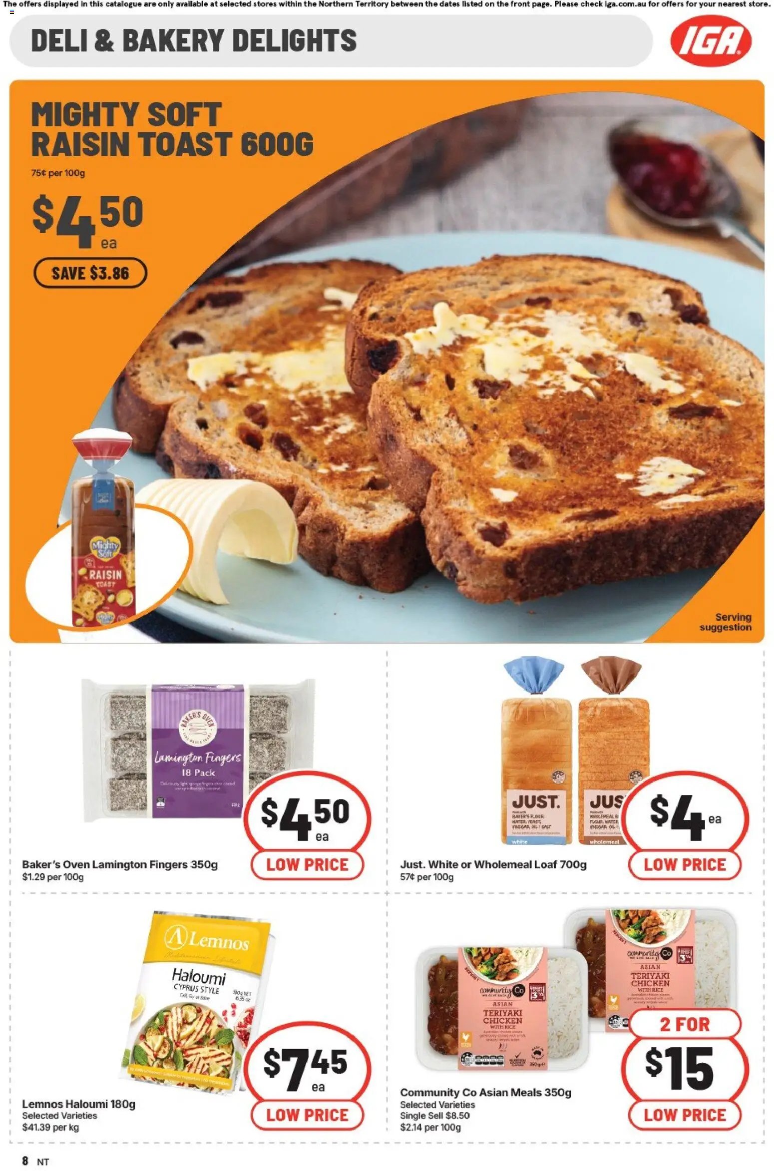 IGA catalogue from 29/07/2026 IGA catalogue NT