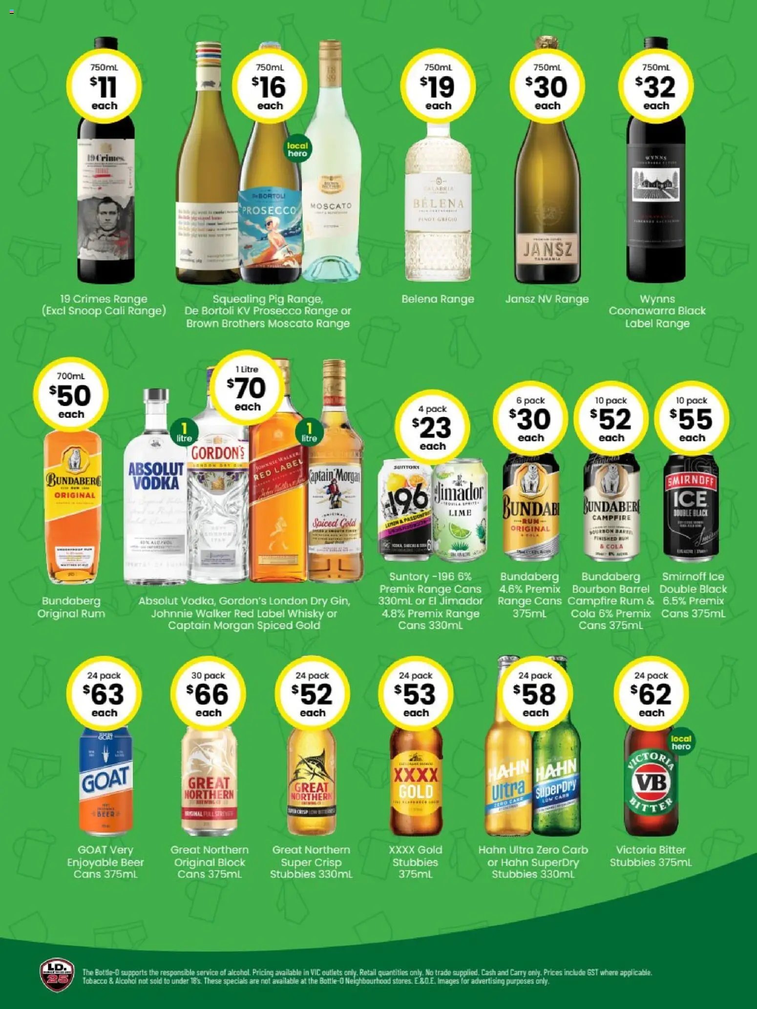 The Bottle-O catalogue from 17/08/2026 The Bottle-O catalogue BAIRNSDALE