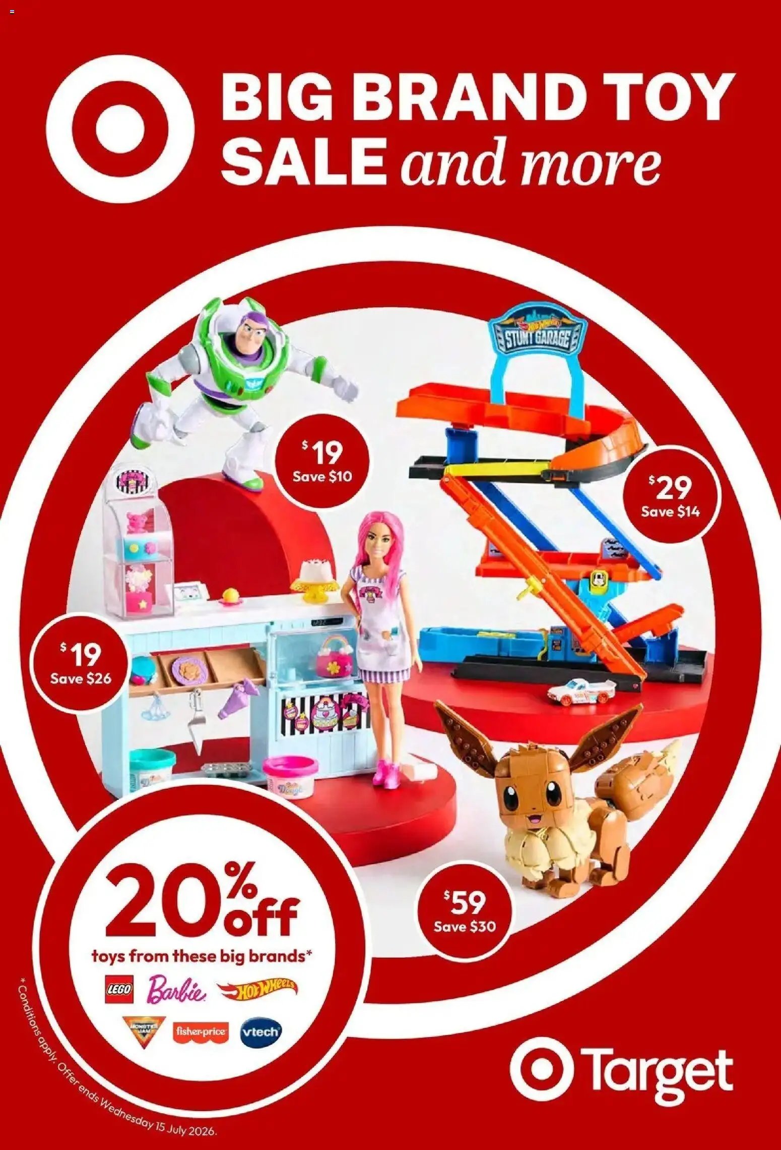 Target catalogue from 24/06/2026 Big Brand Toy Sale & More