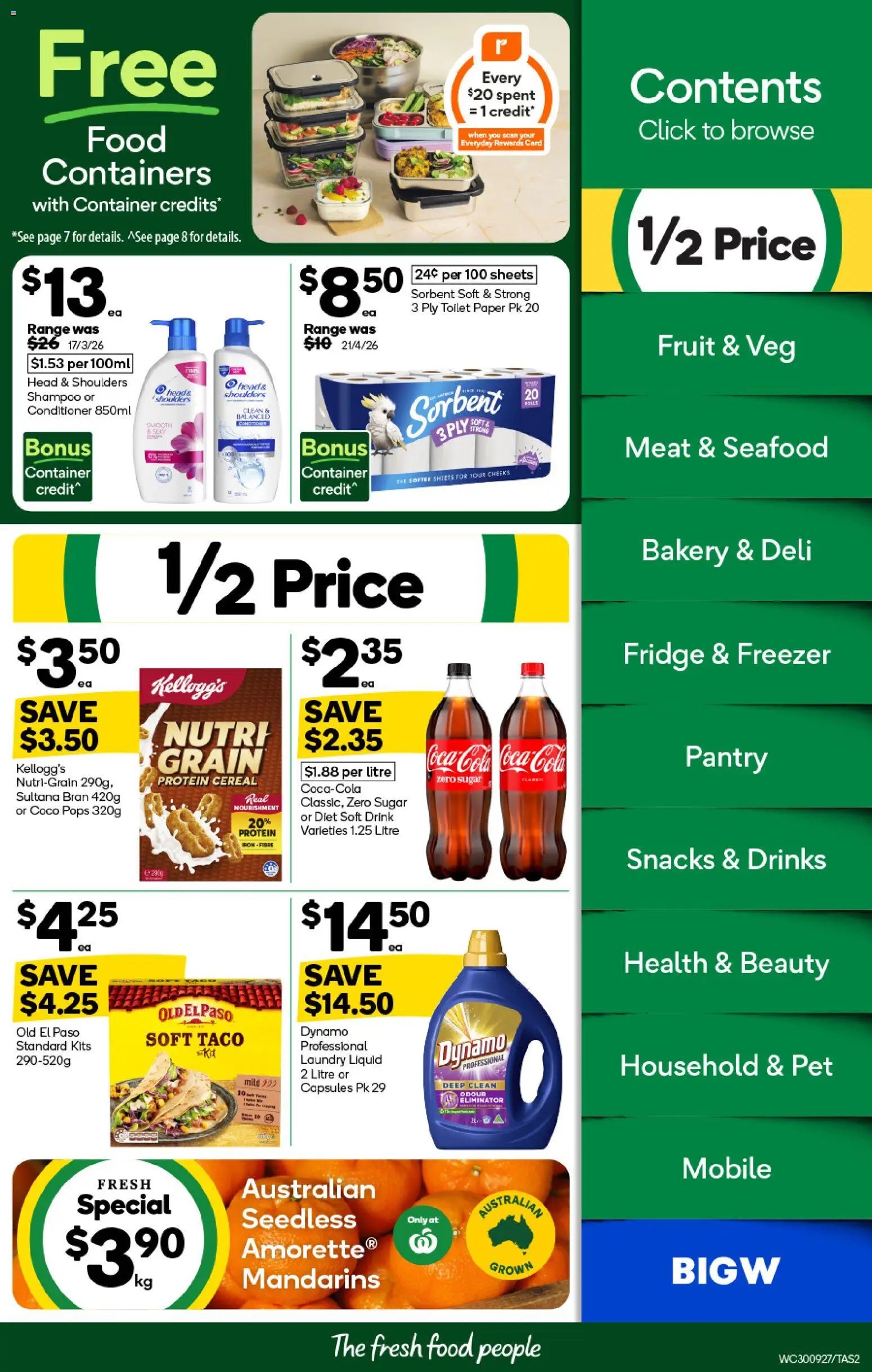 Woolworths catalogue from 30/09/2026 Woolworths catalogue TAS