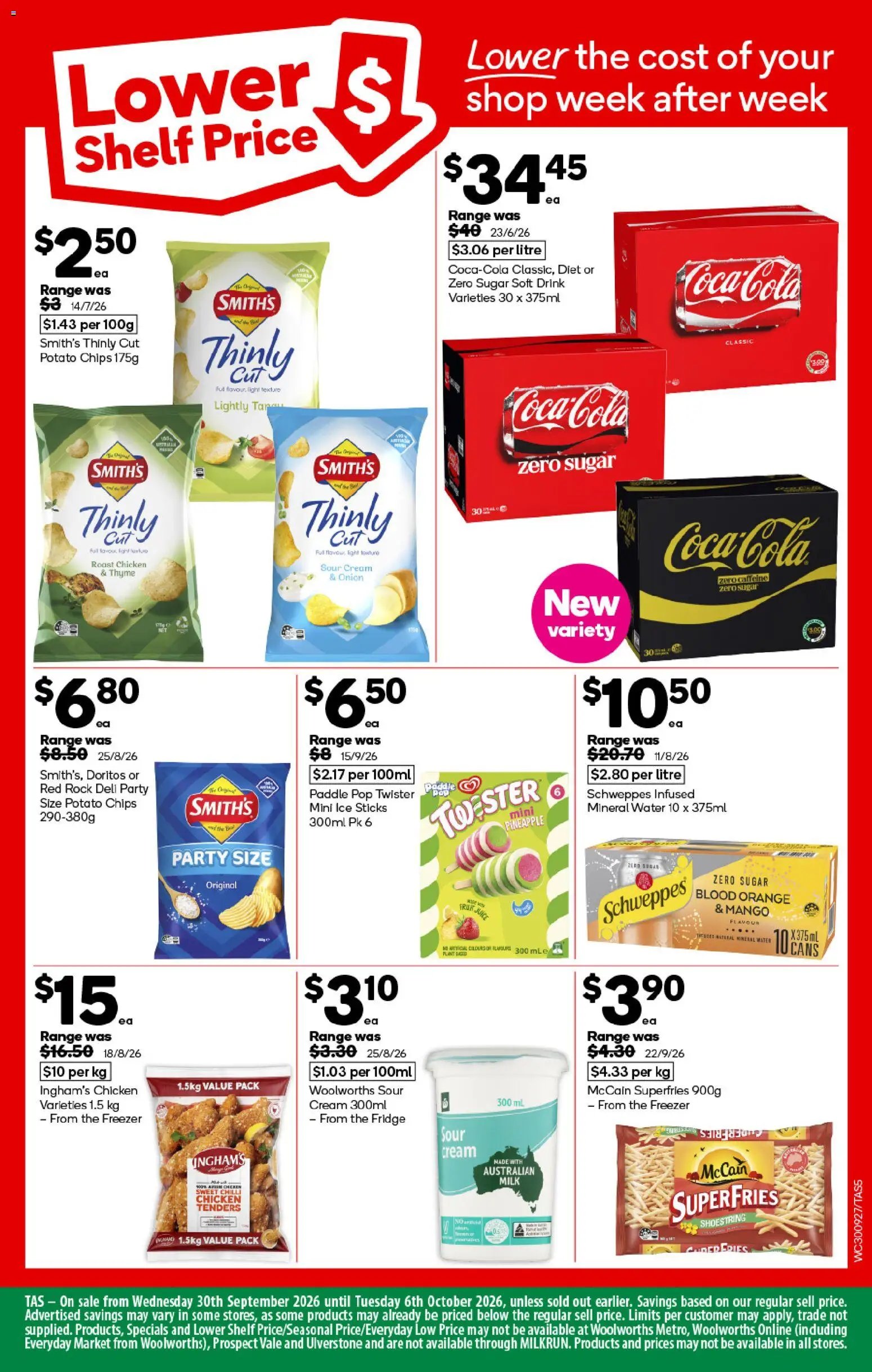 Woolworths catalogue from 30/09/2026 Woolworths catalogue TAS