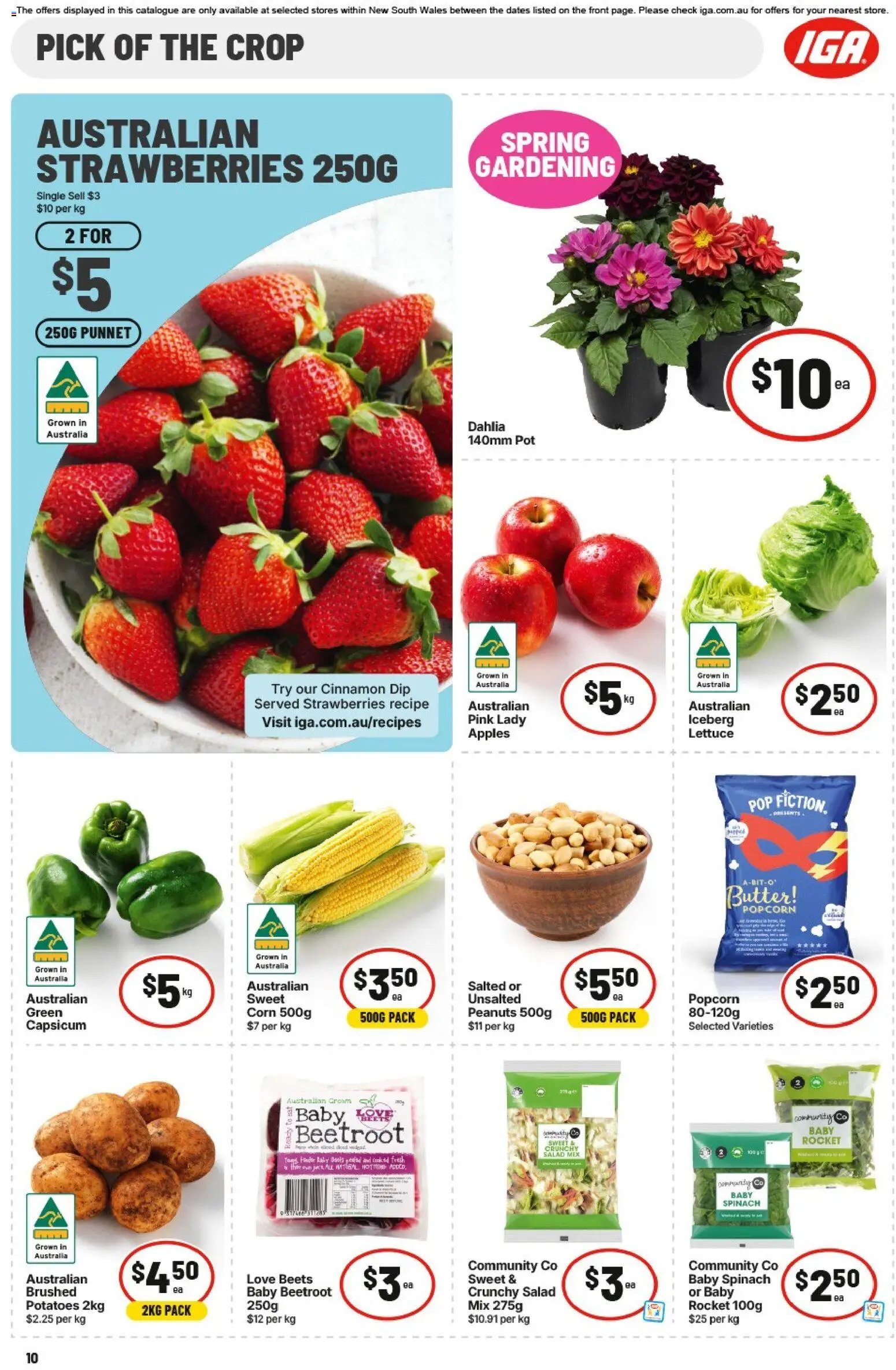 IGA catalogue from 09/09/2026 IGA catalogue Eveleigh