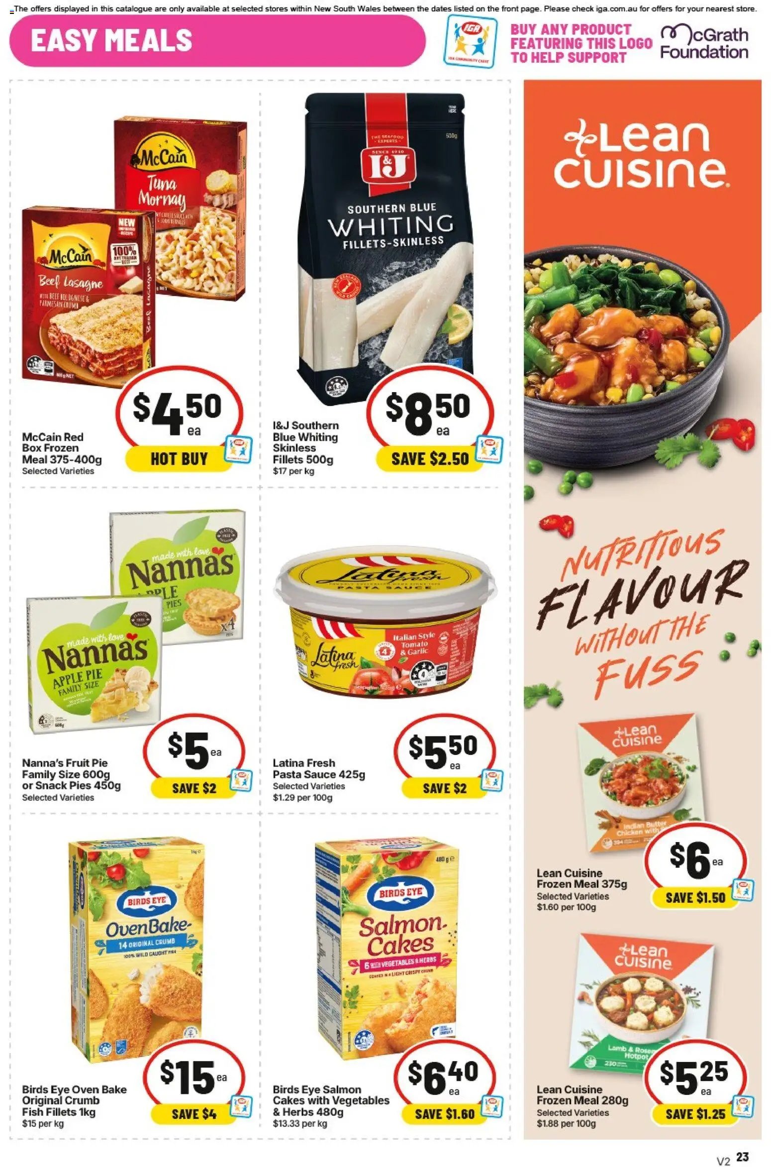 IGA catalogue from 09/09/2026 IGA catalogue Eveleigh